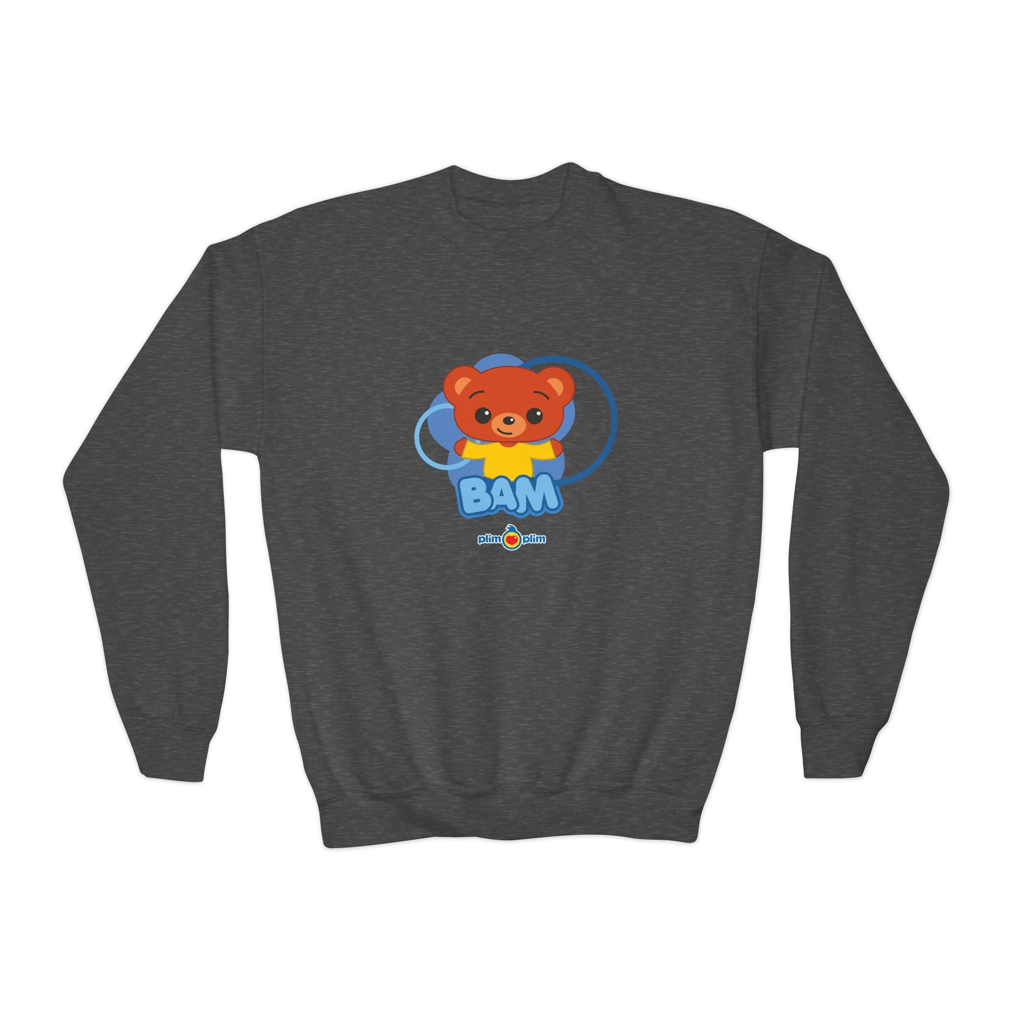 Plim Plim Sudadera Juvenil de Cuello Redondo Bam