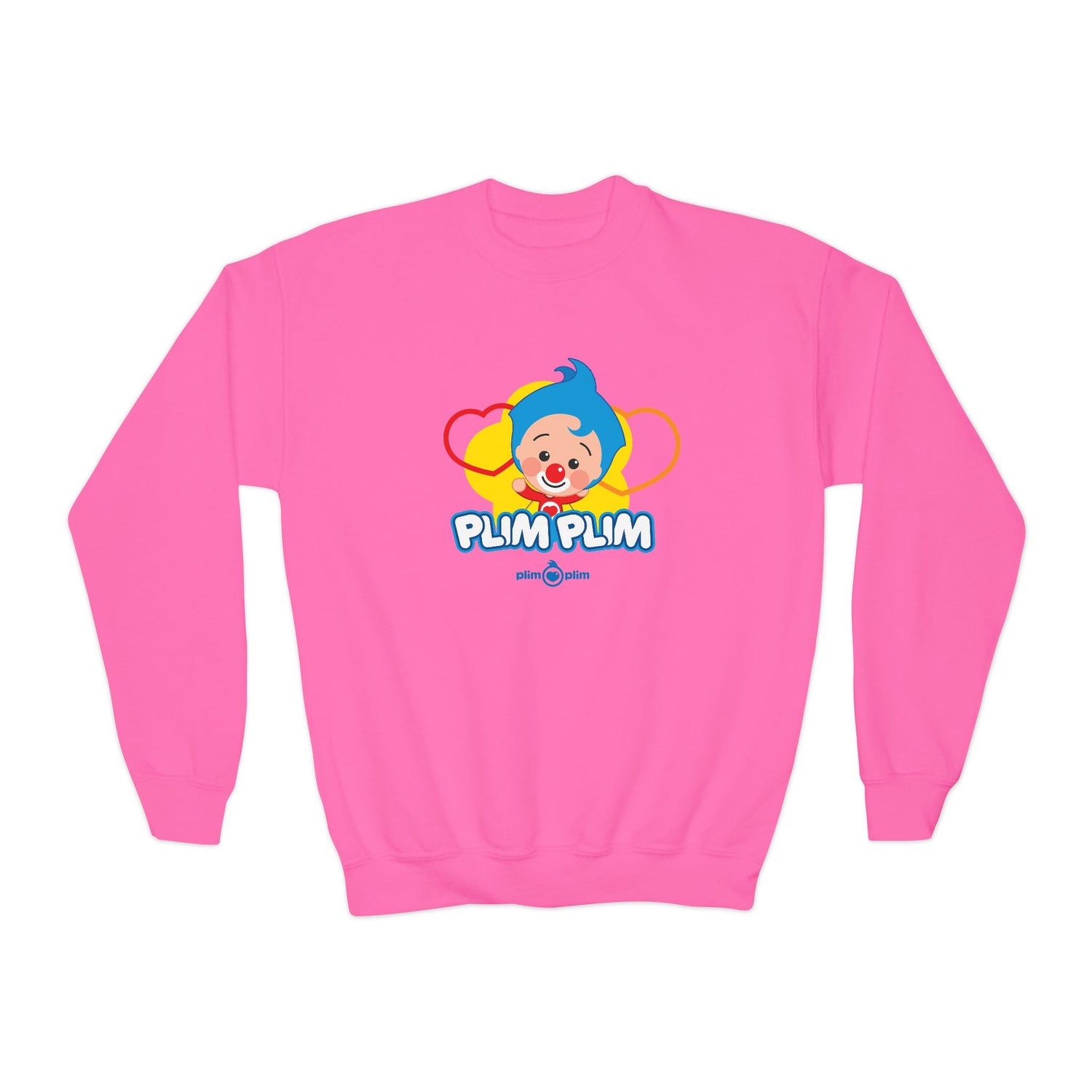 Plim Plim Sudadera Juvenil de Cuello Redondo Plim Plim