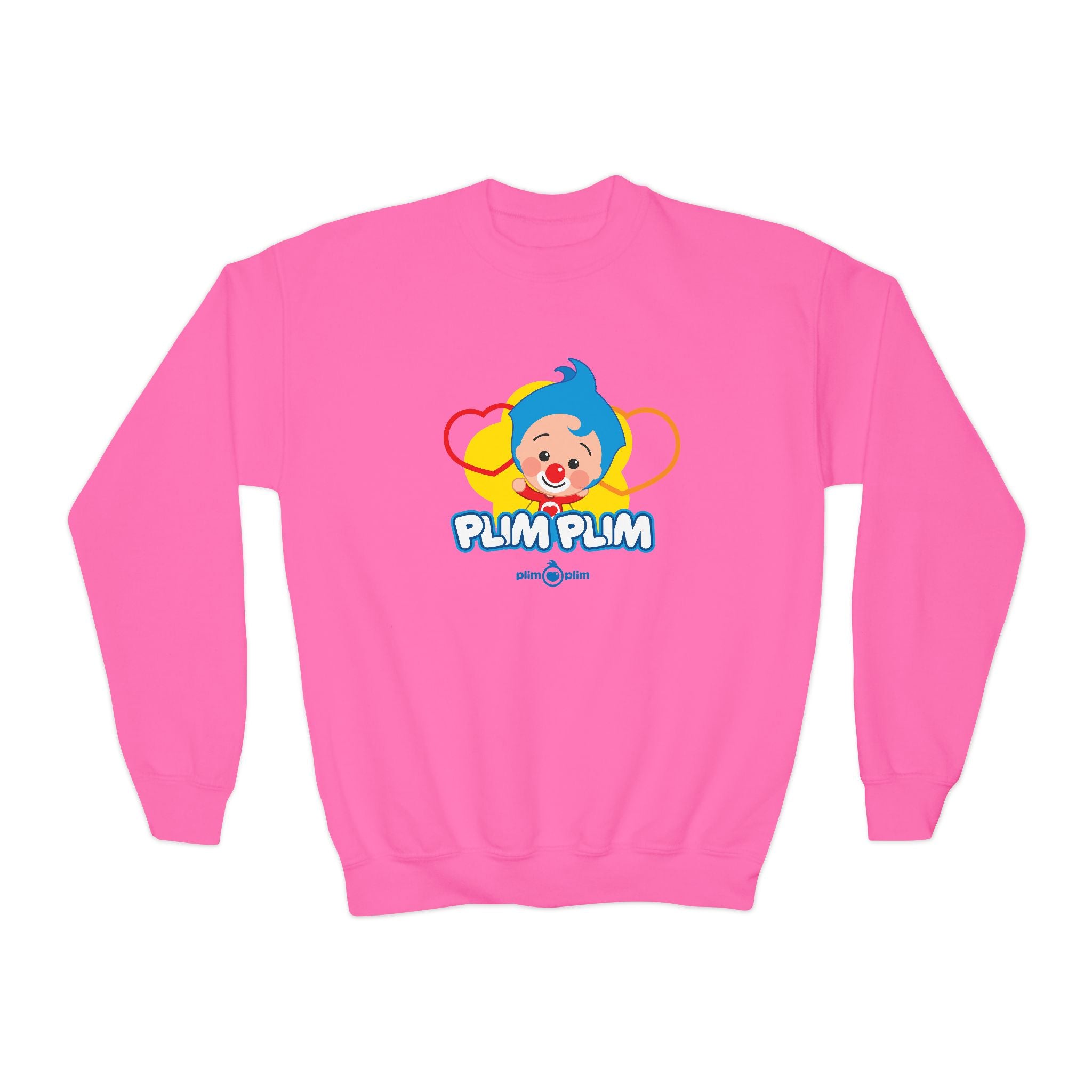 Plim Plim Sudadera Juvenil de Cuello Redondo Plim Plim