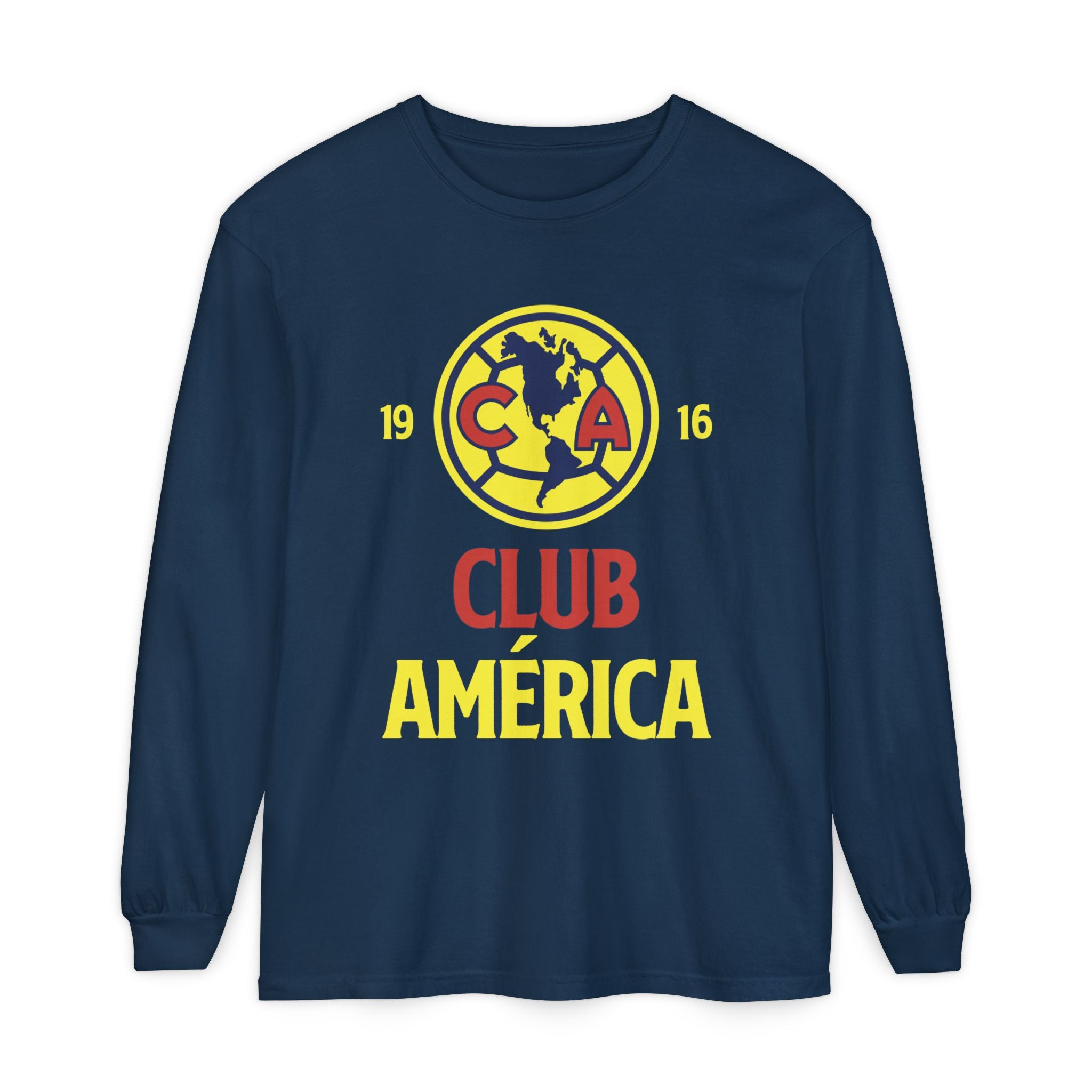 Club América Retro Long Sleeve T-Shirt - Unisex Soccer Fan Apparel