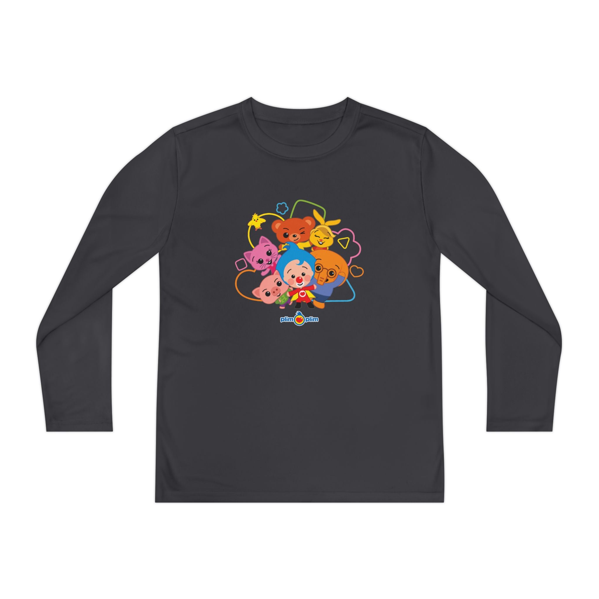 Plim Plim Camiseta Juvenil Manga Larga Amigos