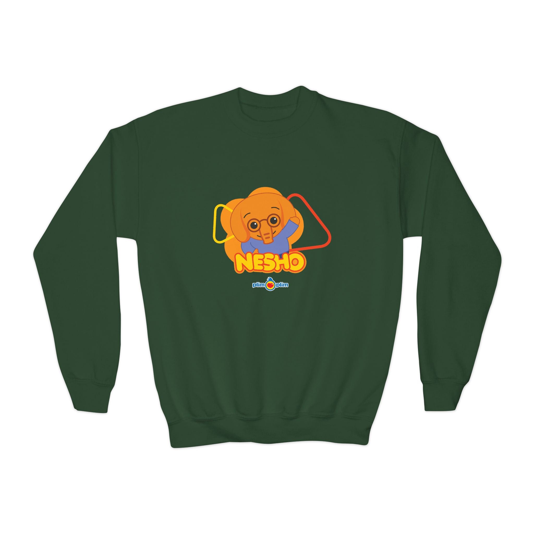 Plim Plim Sudadera Juvenil de Cuello Redondo Nesho