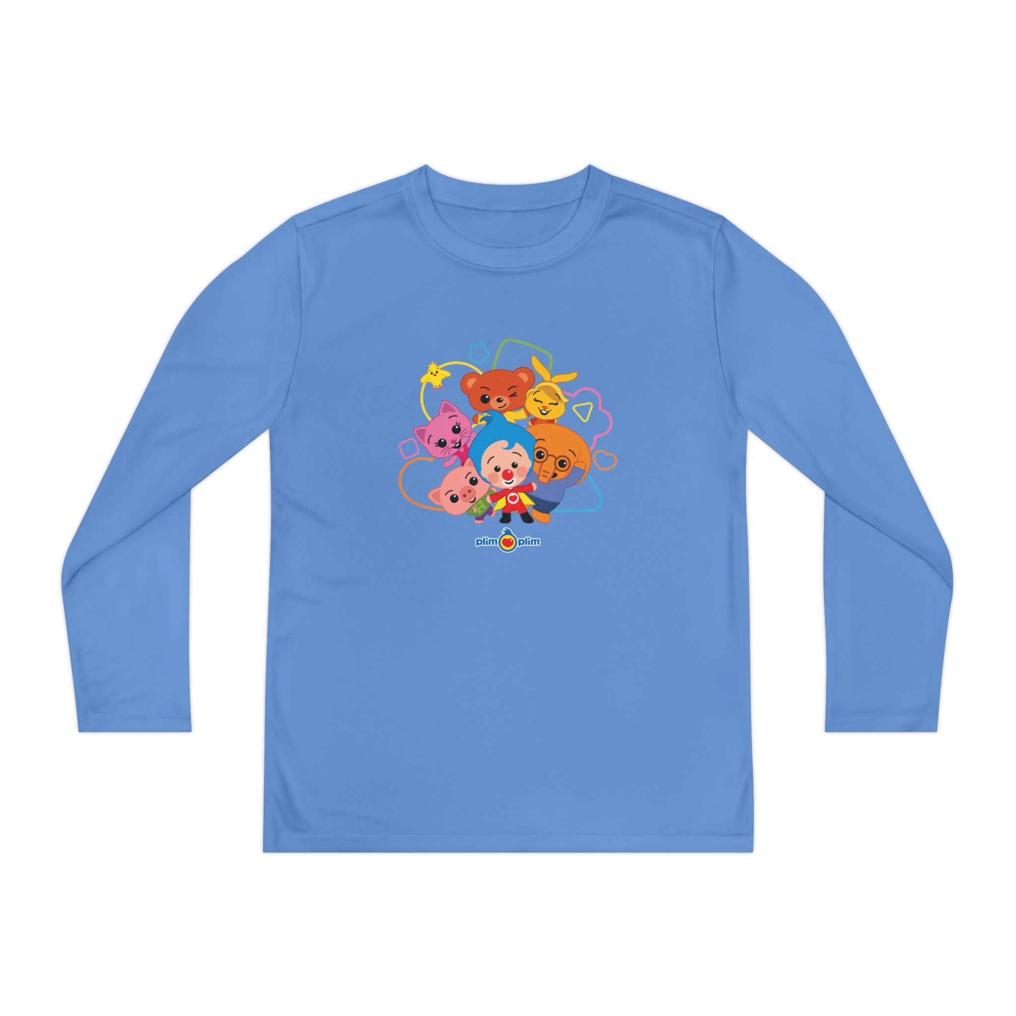 Plim Plim Camiseta Juvenil Manga Larga Amigos