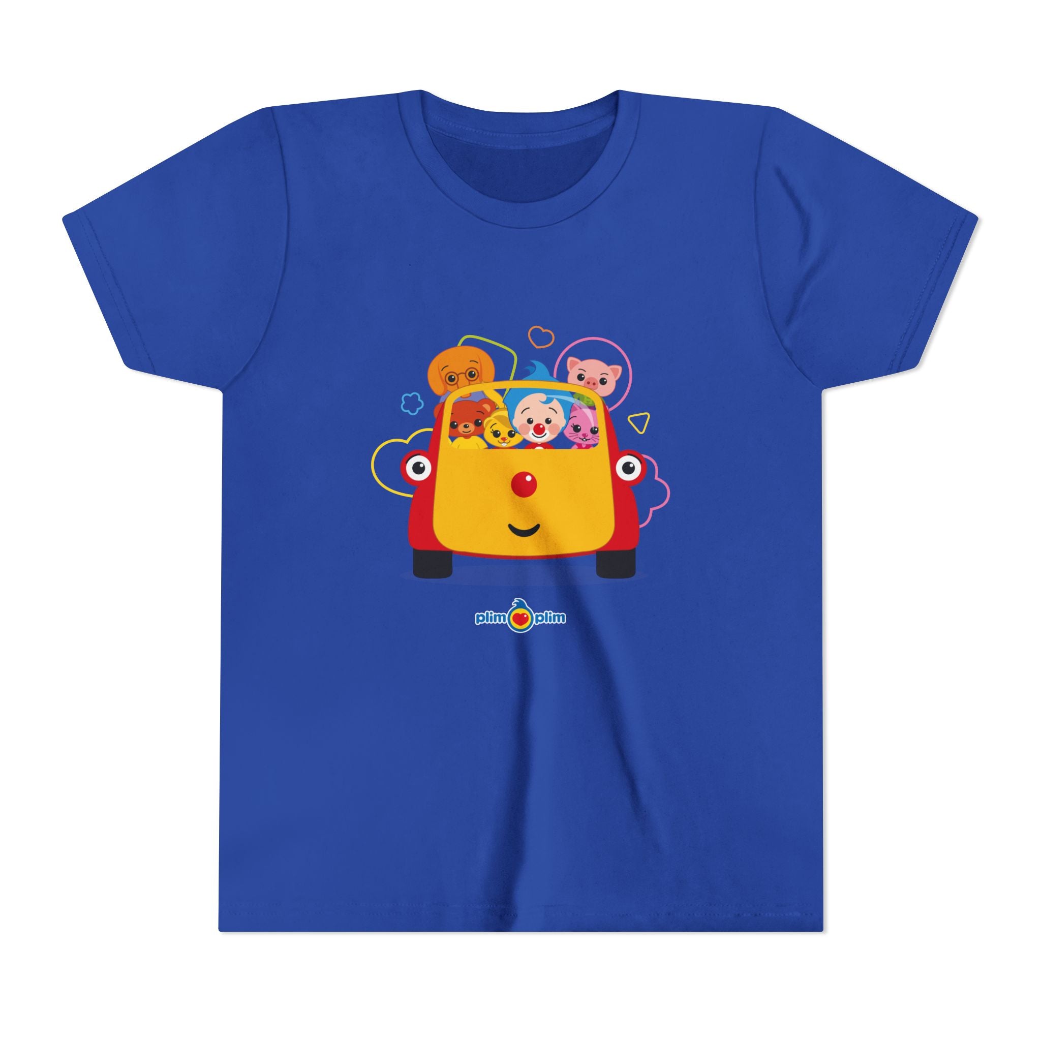 Plim Plim Camiseta Juvenil de Manga Corta Todos con Tuni