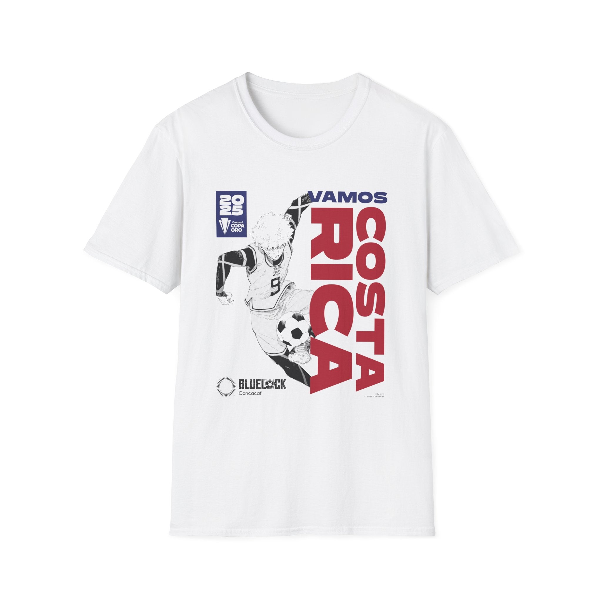 BLUE LOCK x Concacaf - "GO COSTA RICA: Kunigami in Gold Cup 2025" T-shirt