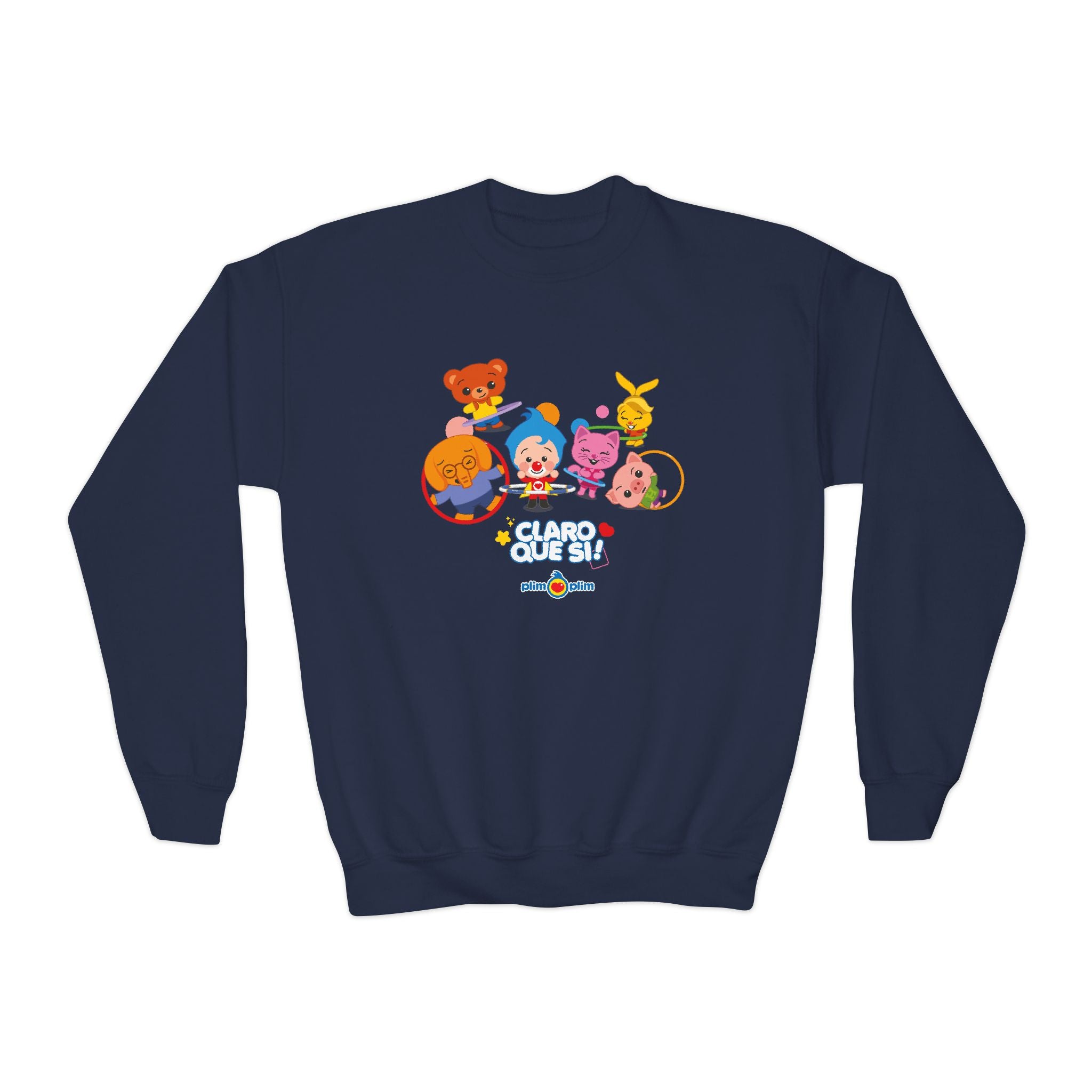 Plim Plim Sudadera Juvenil de Cuello Redondo Ula ula