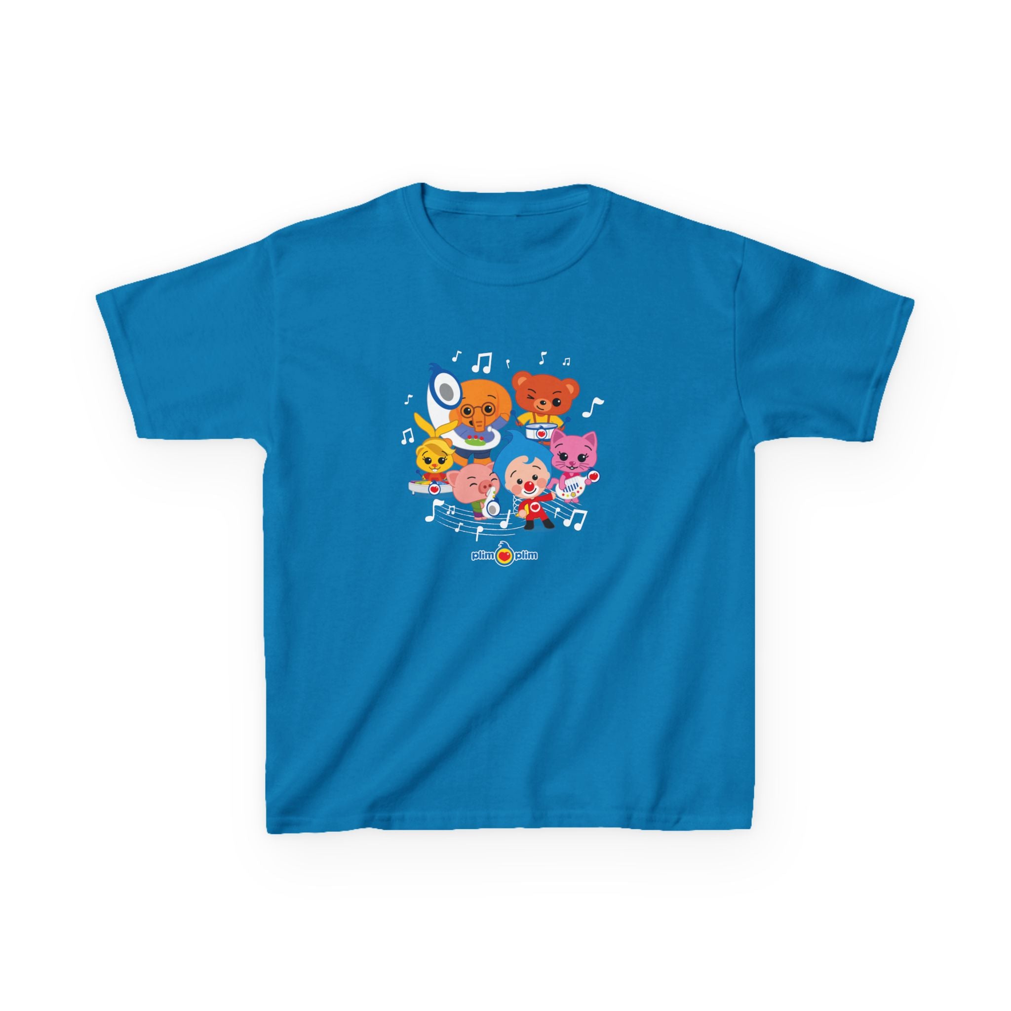 Plim Plim Camiseta para Niños de Algodón Grueso Orquesta
