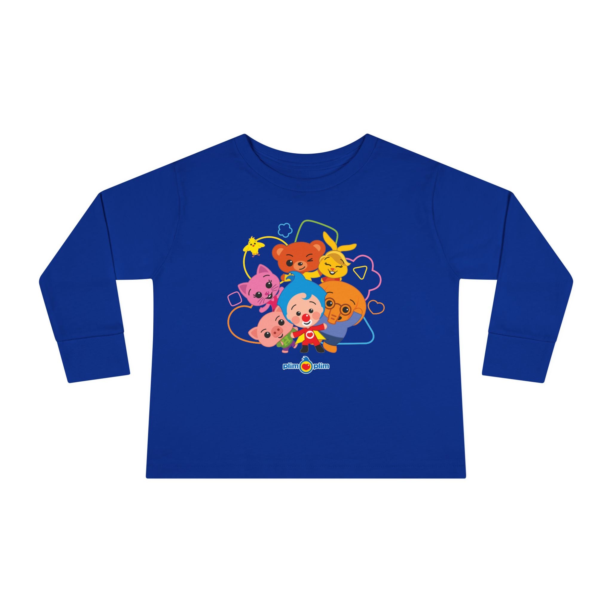 Plim Plim Camiseta Manga Larga de Niños Amigos