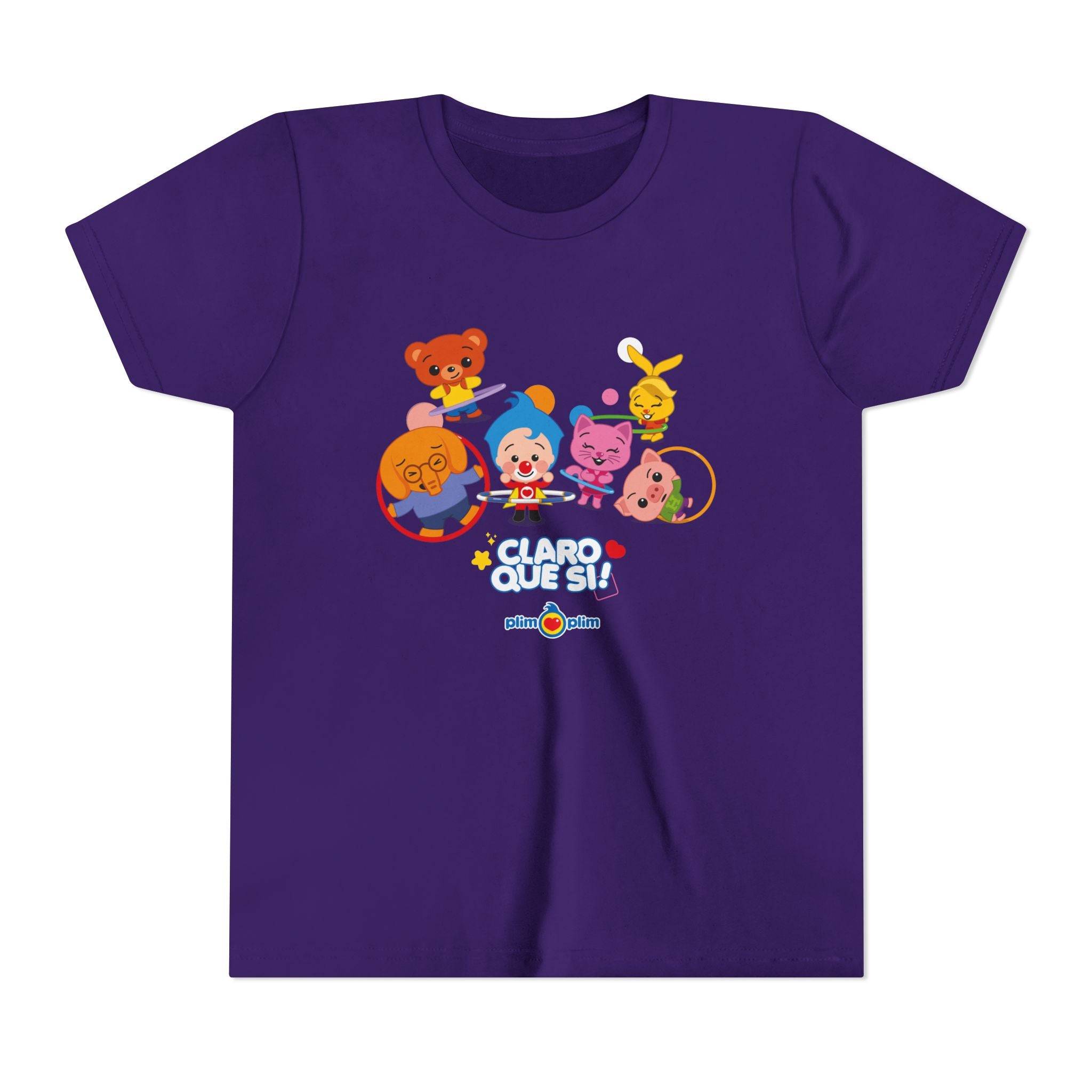 Plim Plim Camiseta Juvenil de Manga Corta Ula ula