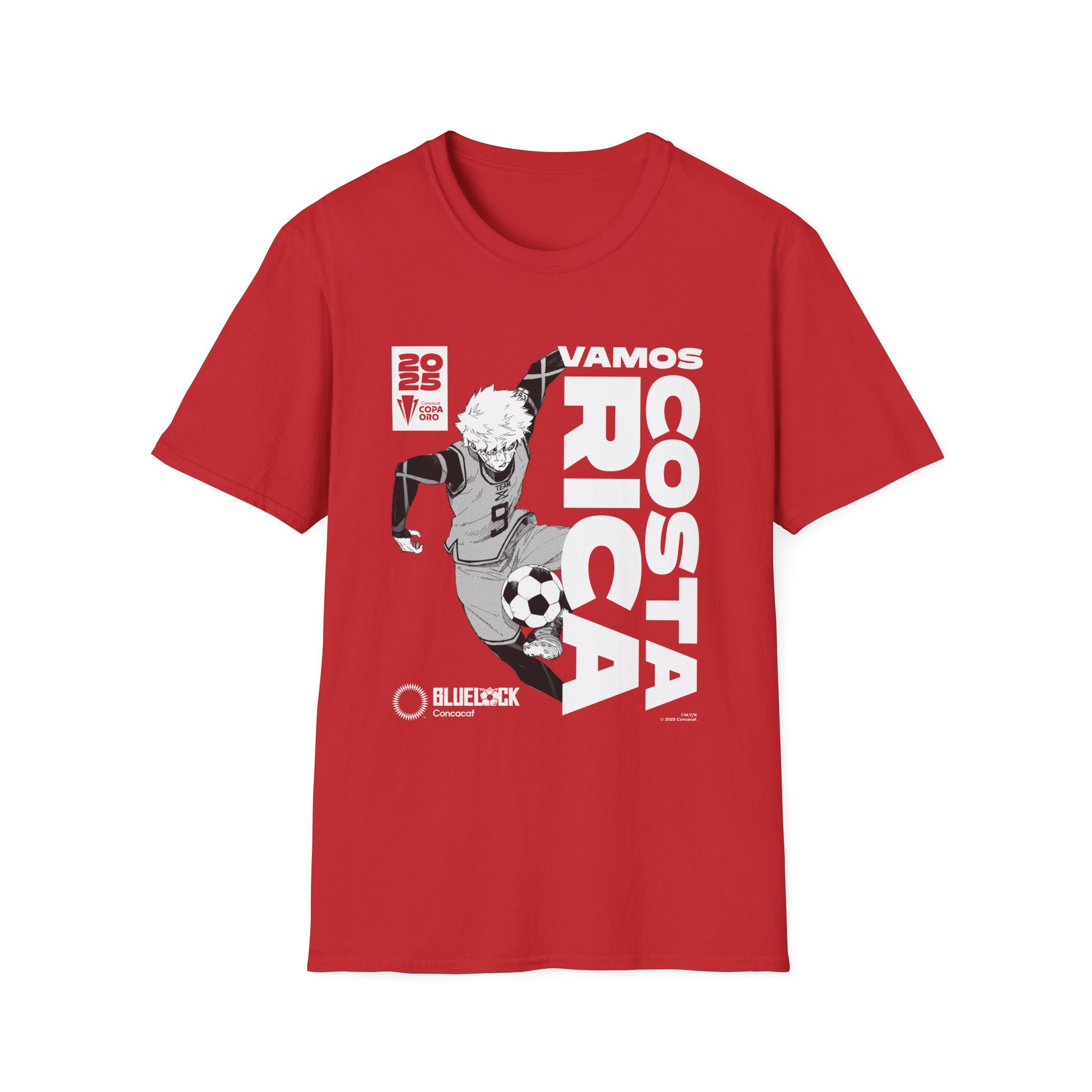 BLUE LOCK x Concacaf - "GO COSTA RICA: Kunigami in Gold Cup 2025" T-shirt