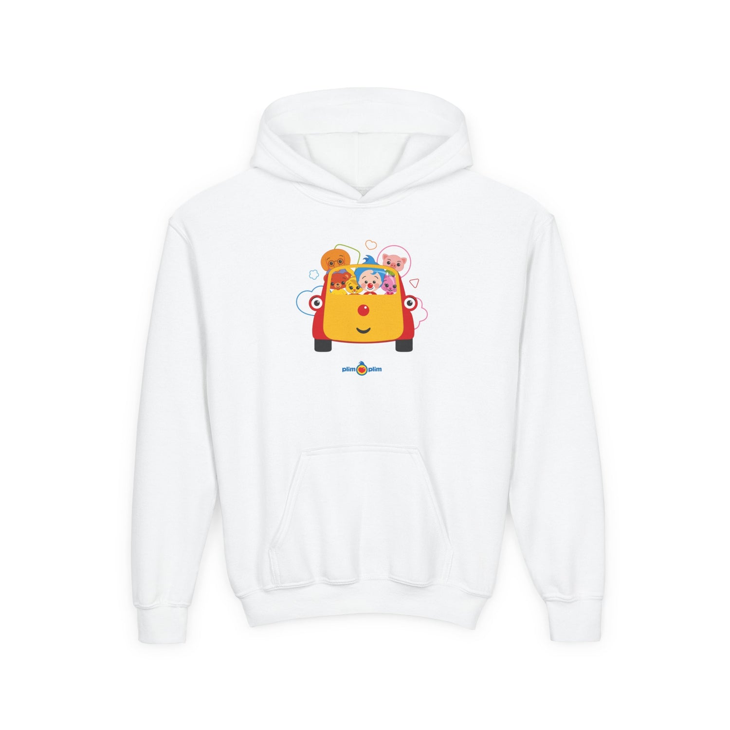 Plim Plim Sudadera de Niños con Capucha Todos con Tuni