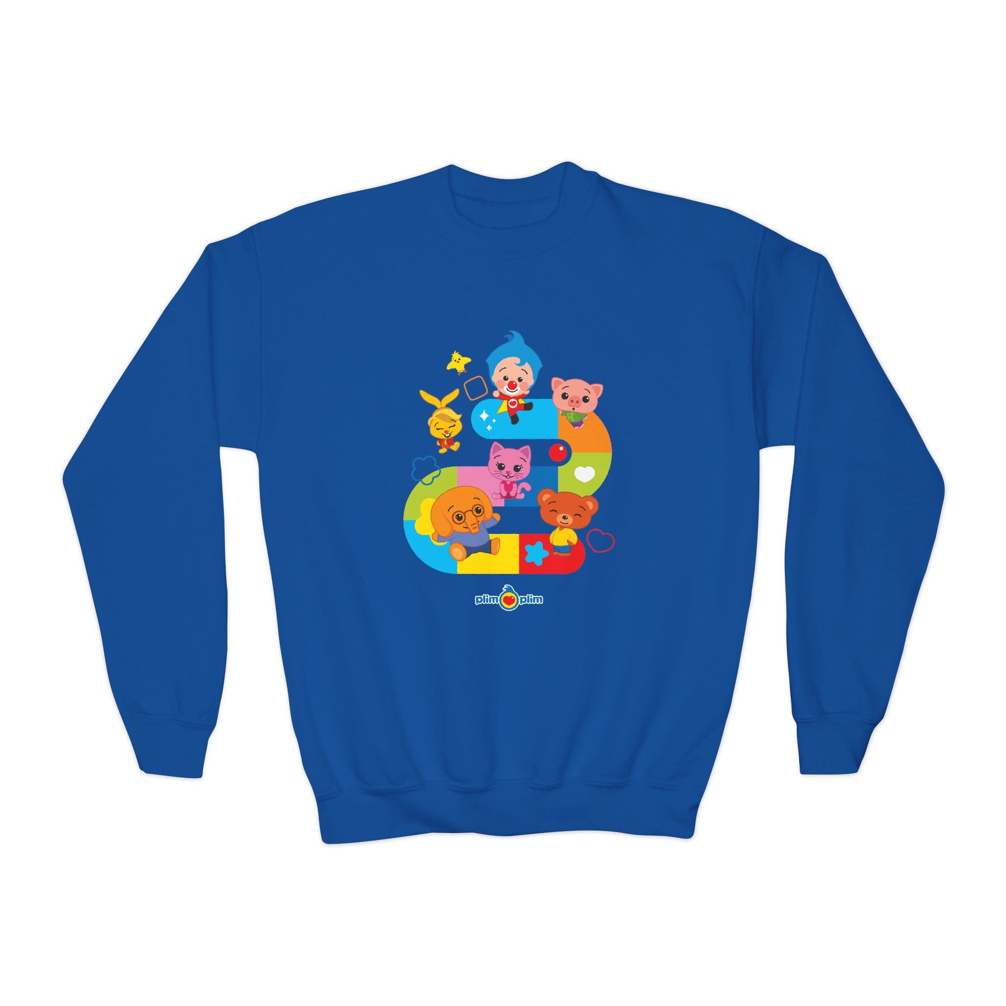 Plim Plim Sudadera Juvenil de Cuello Redondo Juego