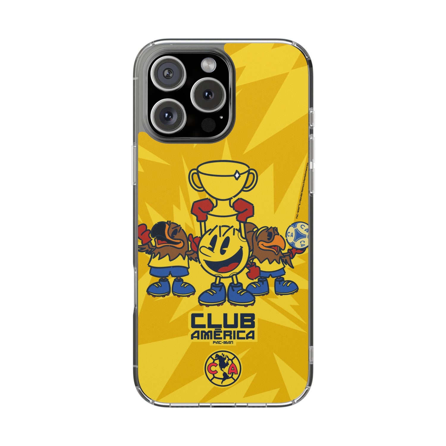 Club América x PAC-MAN – Clear Phone Case