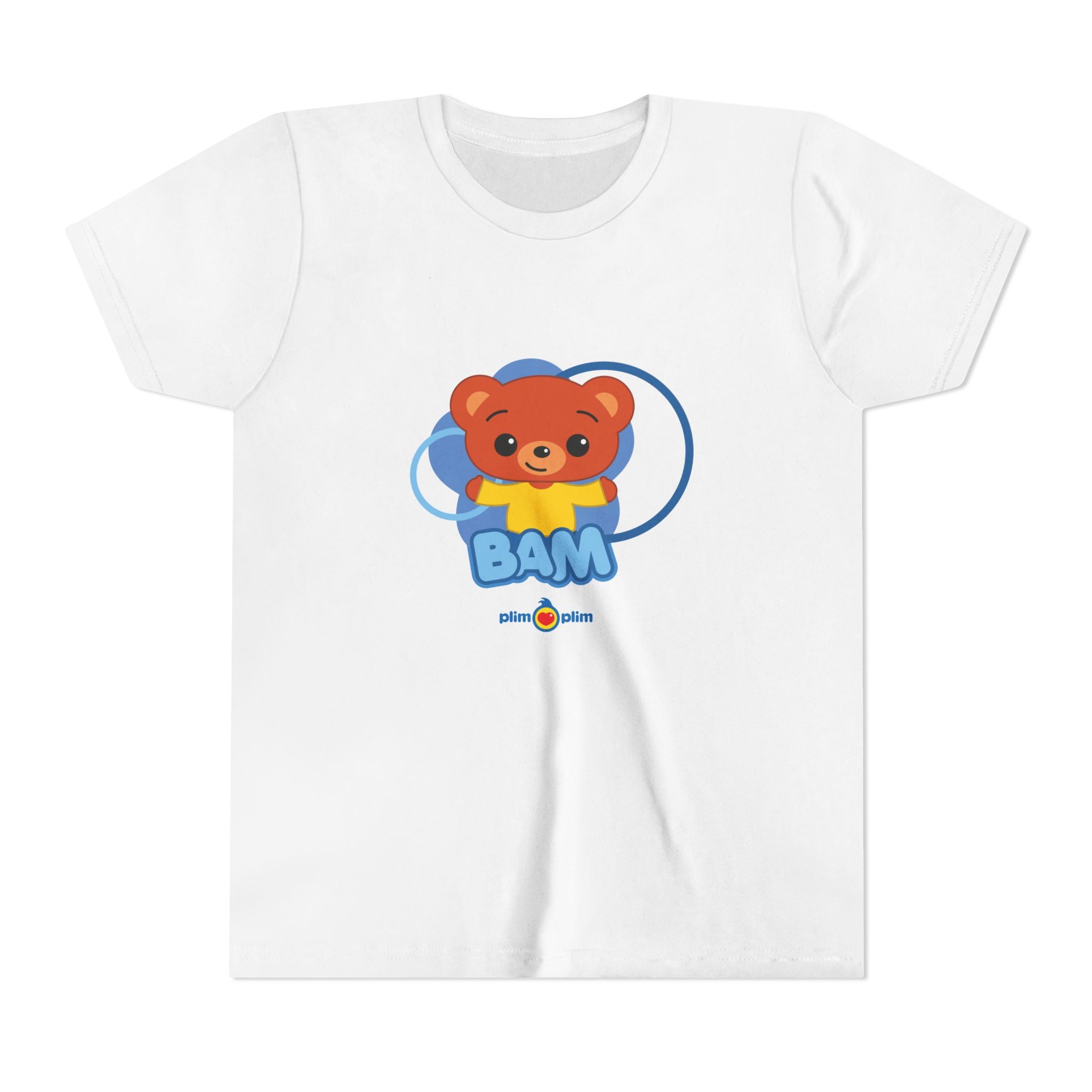 Plim Plim Camiseta Juvenil de Manga Corta Bam