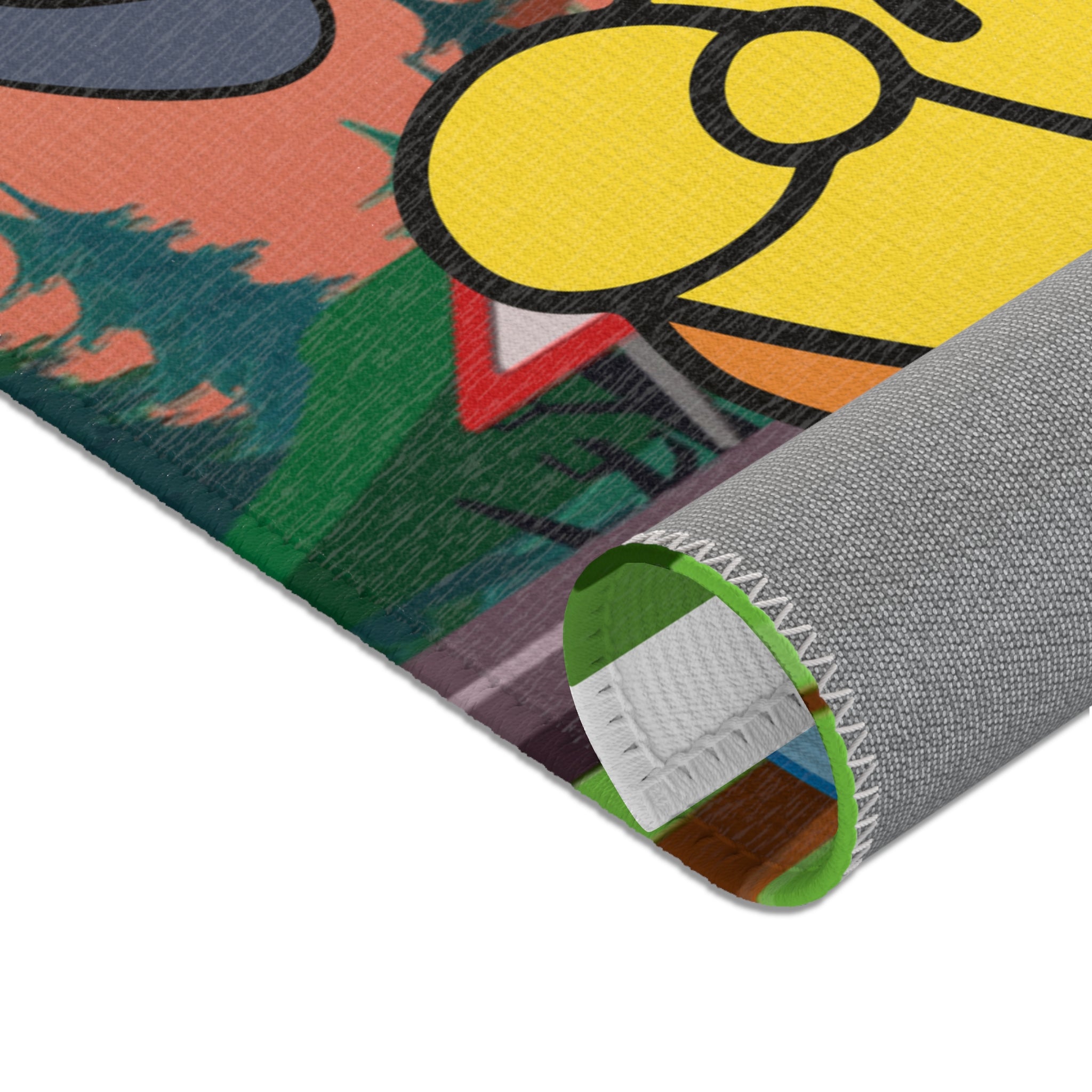 Alfombra decorativa Mikecrack