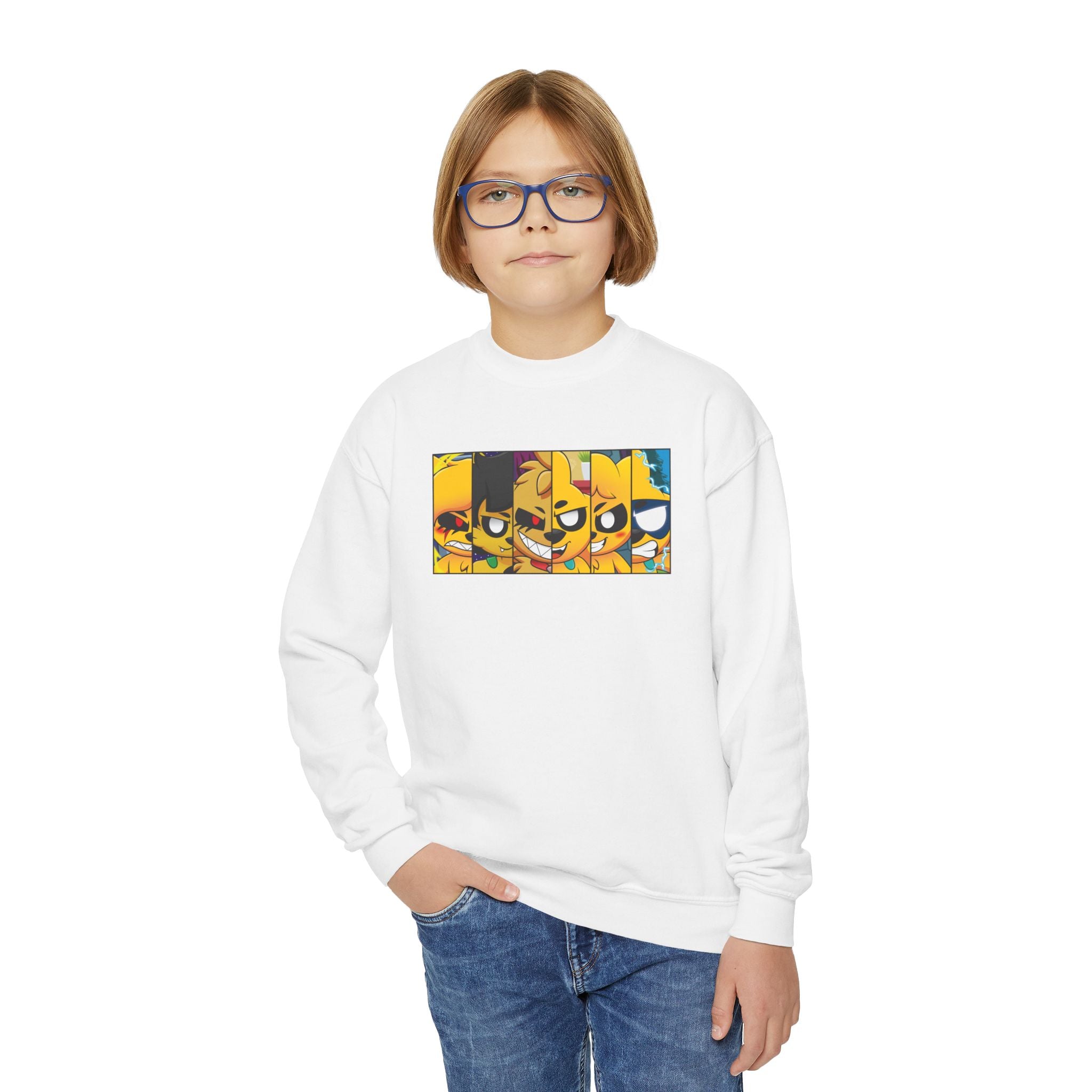 Mikecrack Youth Crewneck Sweatshirt - Official Fan Gear