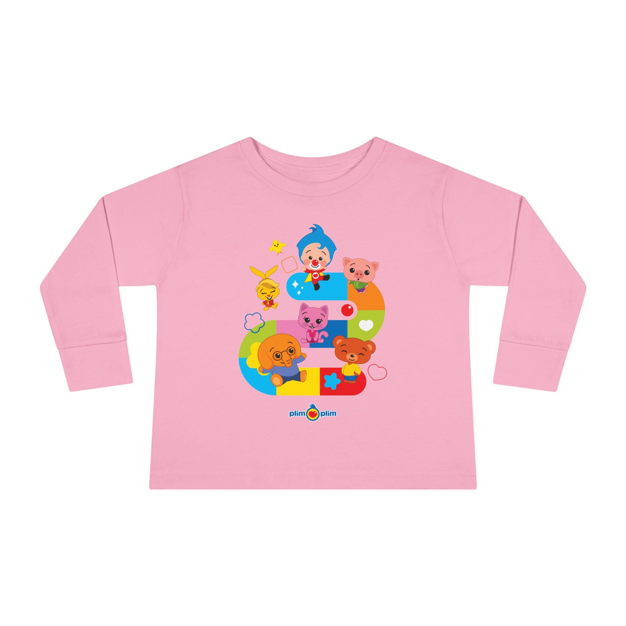 Plim Plim Camiseta Manga Larga de Niños Juego
