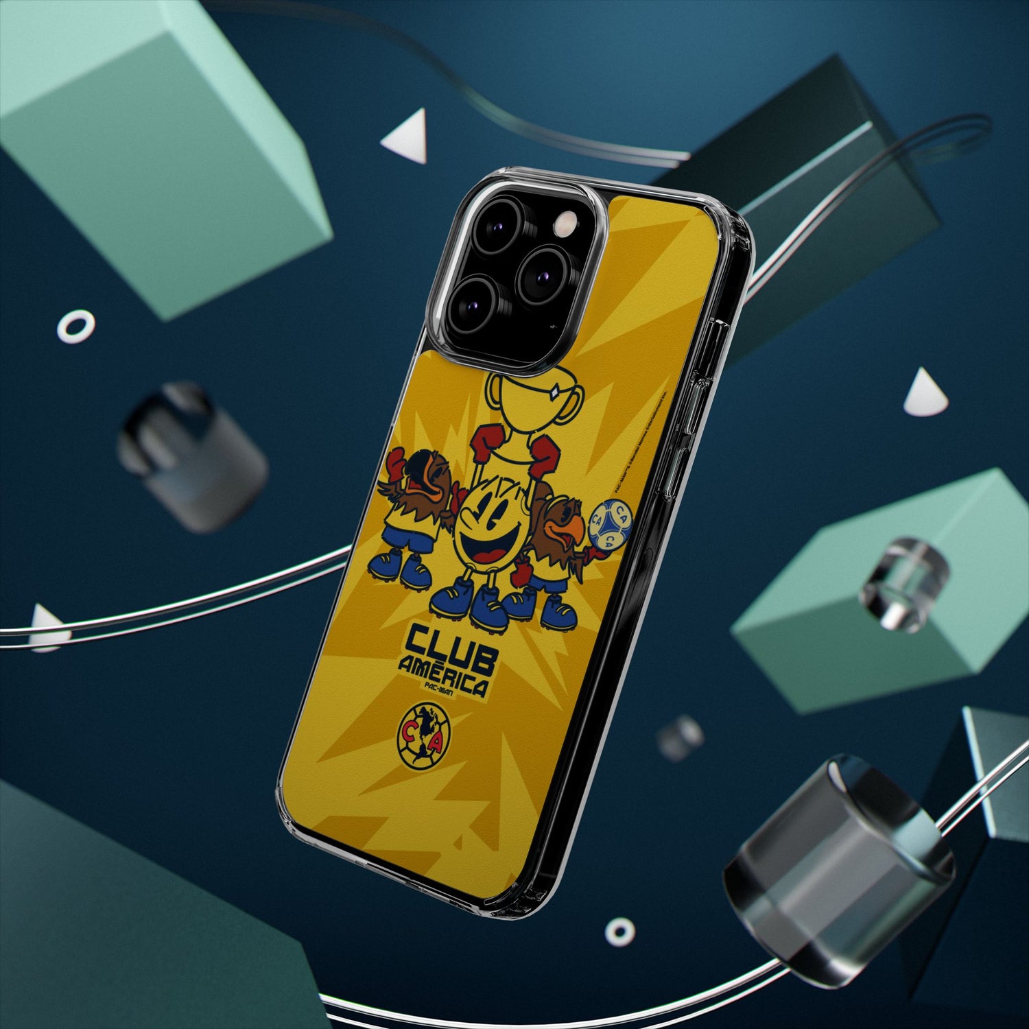 Club América x PAC-MAN – Clear Phone Case
