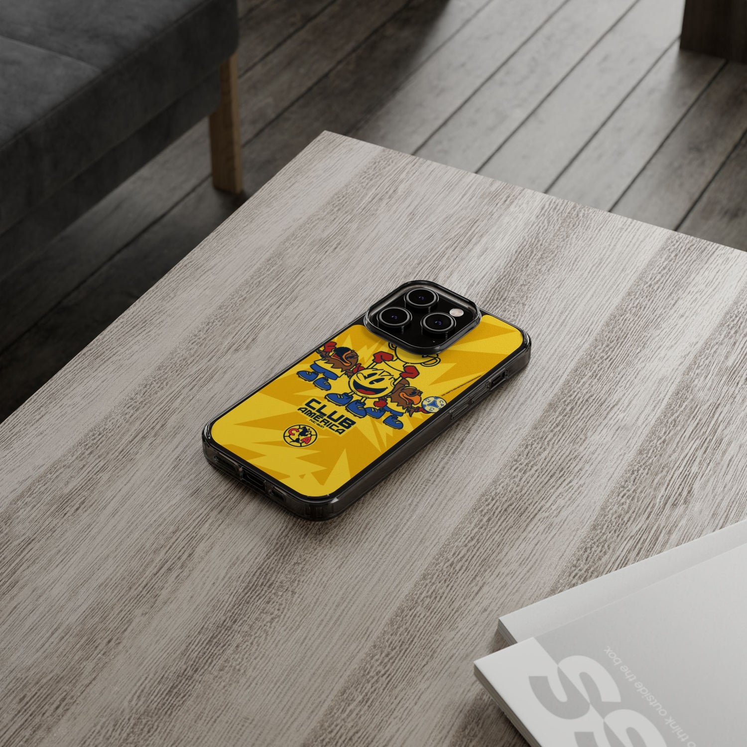 Club América x PAC-MAN – Clear Phone Case