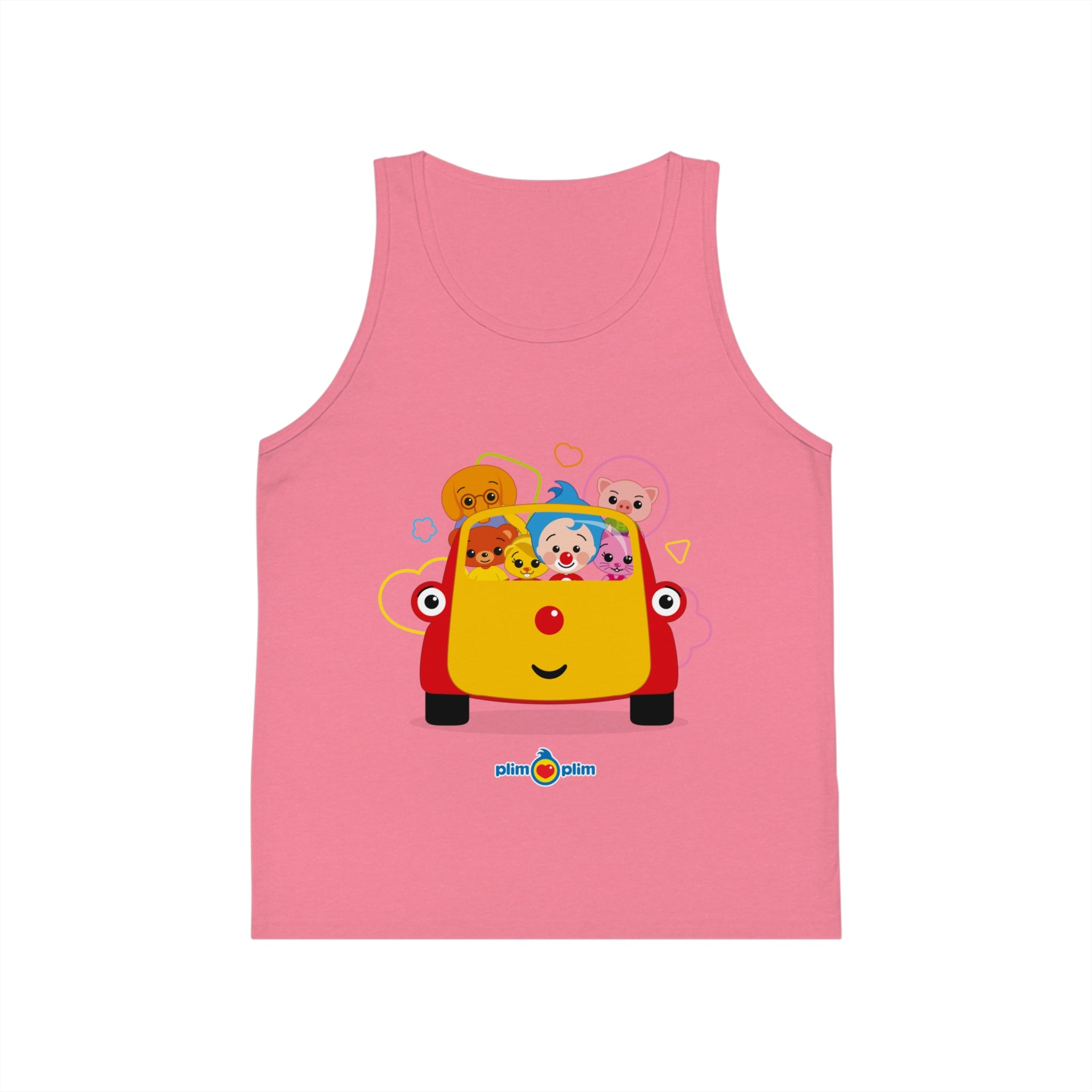 Plim Plim Camiseta de Tirantes de Niños Todos con Tuni