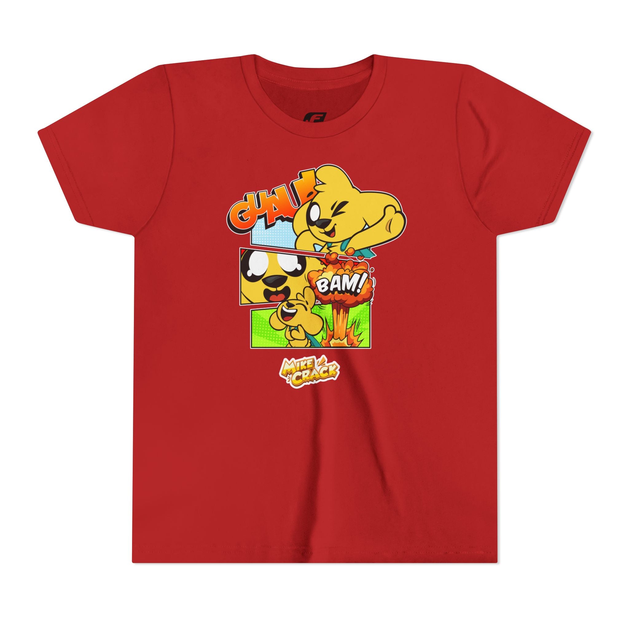 Camiseta de algodón juvenil Mikecrack