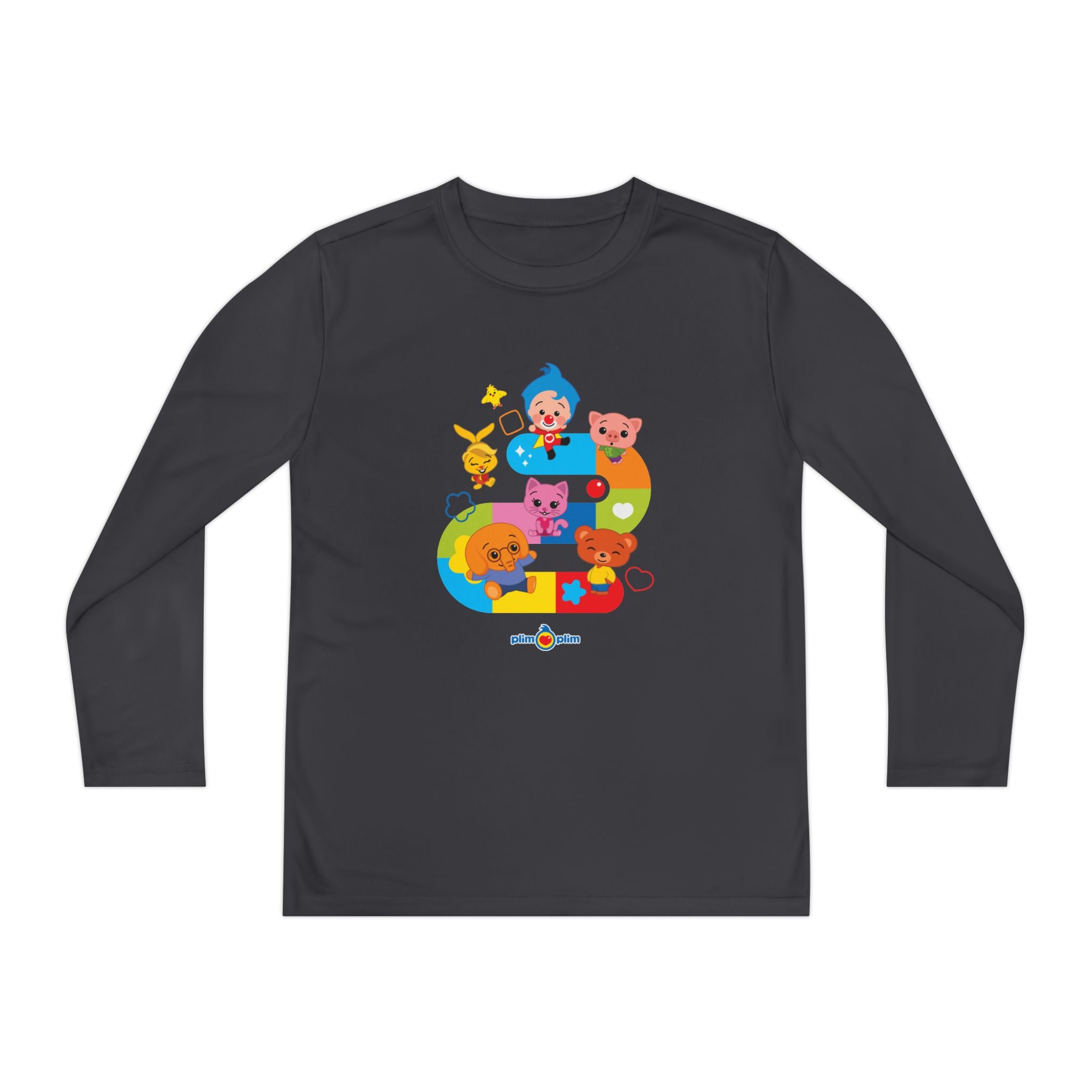 Plim Plim Camiseta Juvenil Manga Larga Juego