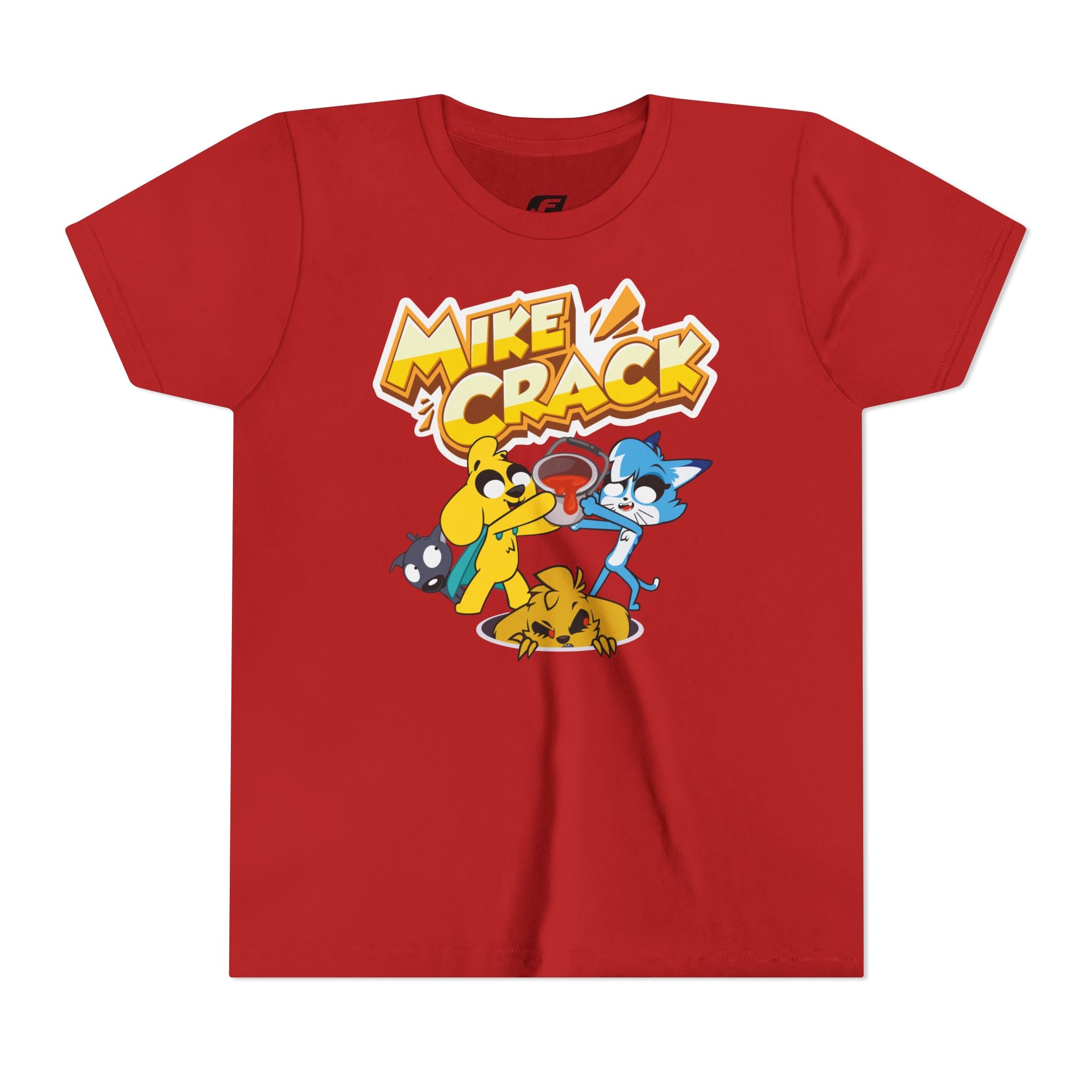 Camiseta de algodón juvenil Mikecrack