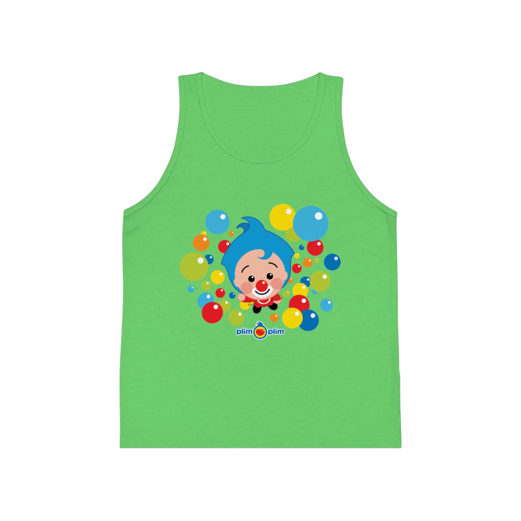 Plim Plim Camiseta de Tirantes de Niños Burbujas