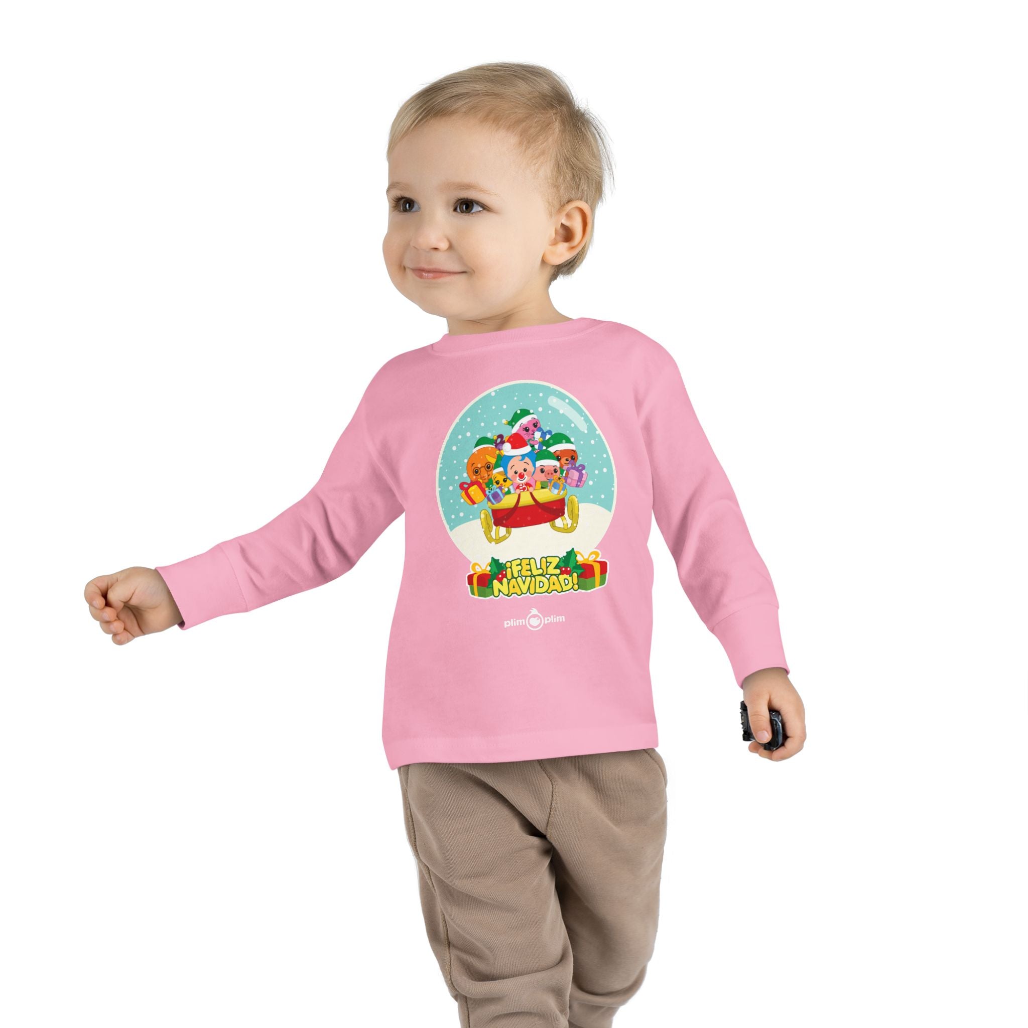 Toddler Christmas Family Long Sleeve Tee - Plim Plim Collection