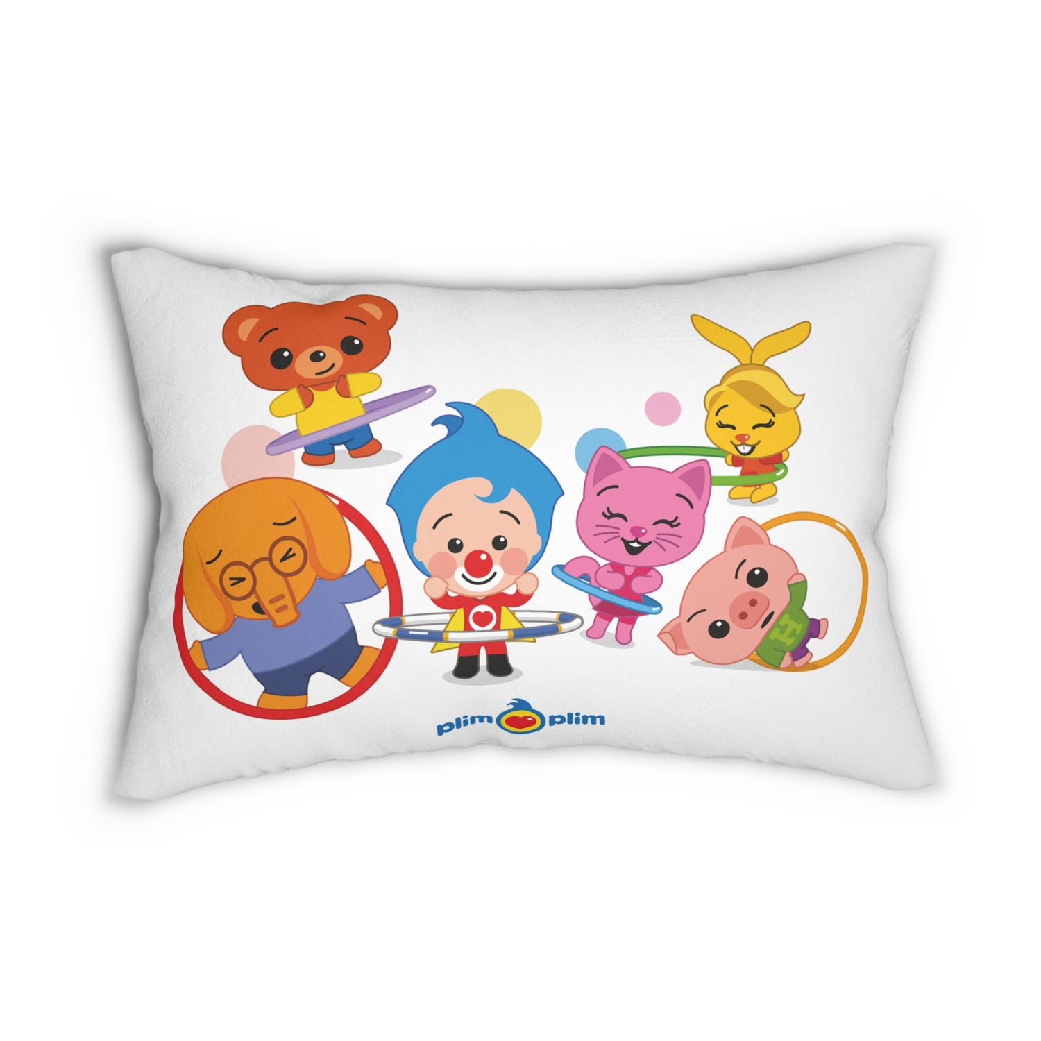 Plim Plim Spun Polyester Lumbar Pillow