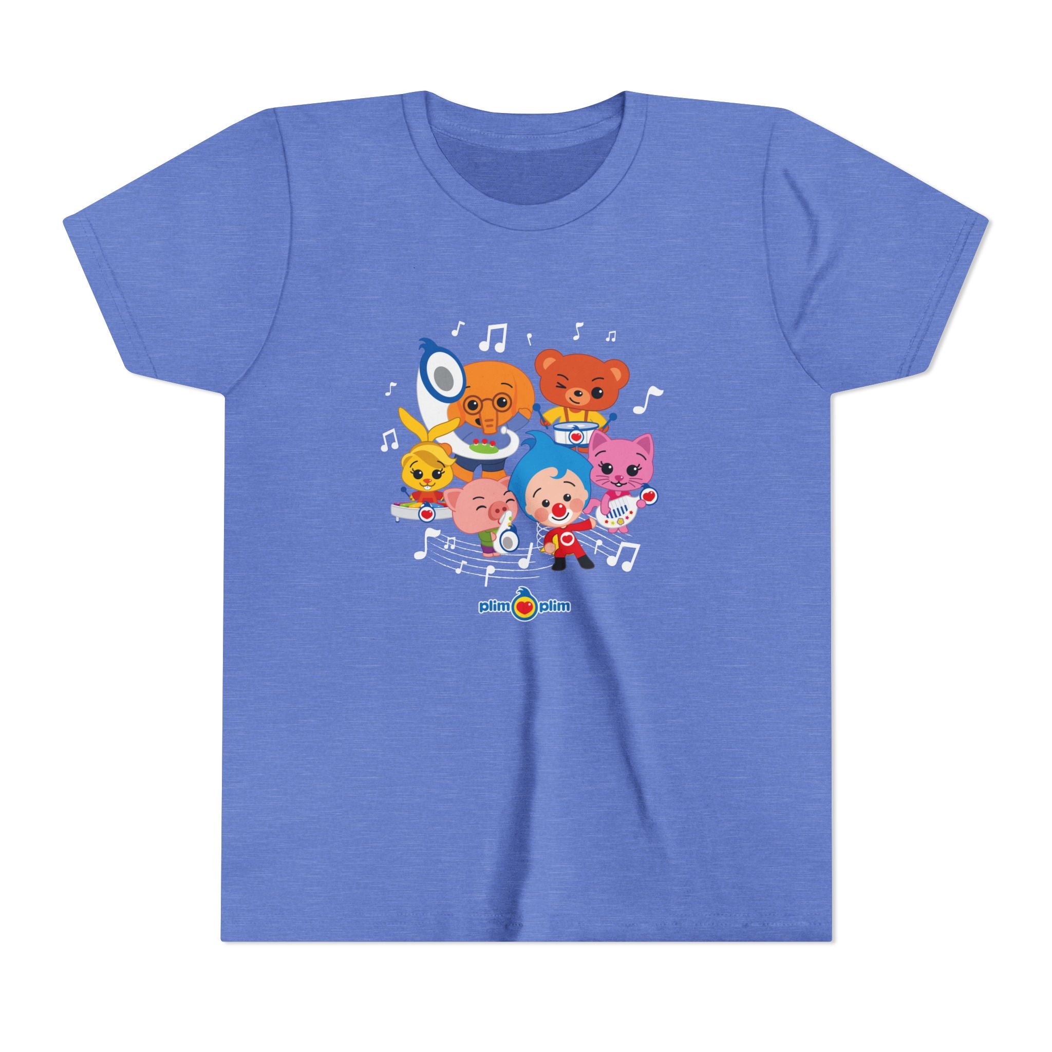 Plim Plim Camiseta Juvenil de Manga Corta Orquesta