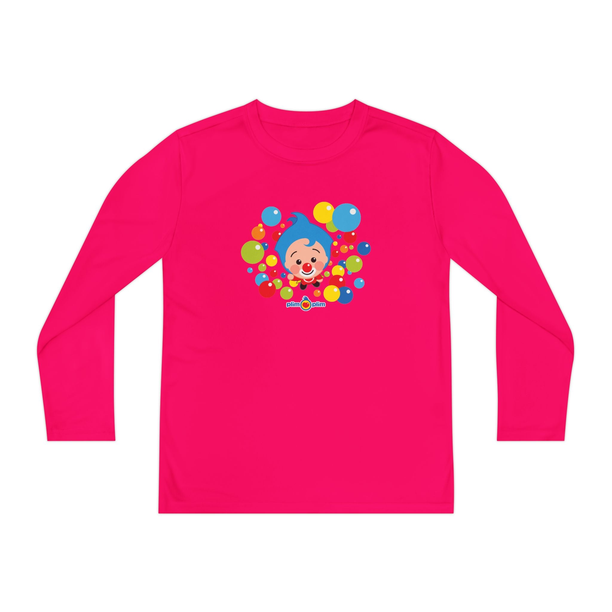 Plim Plim Camiseta Juvenil Manga Larga Burbujas