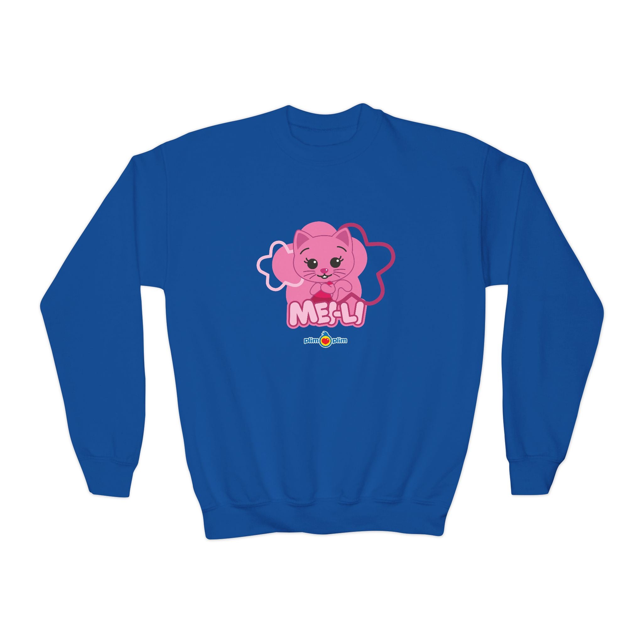Plim Plim Sudadera Juvenil de Cuello Redondo Mei-Li