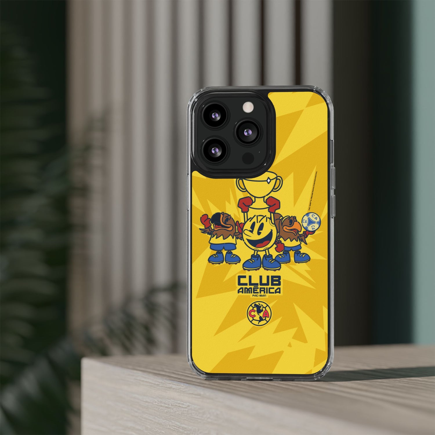 Club América x PAC-MAN – Clear Phone Case