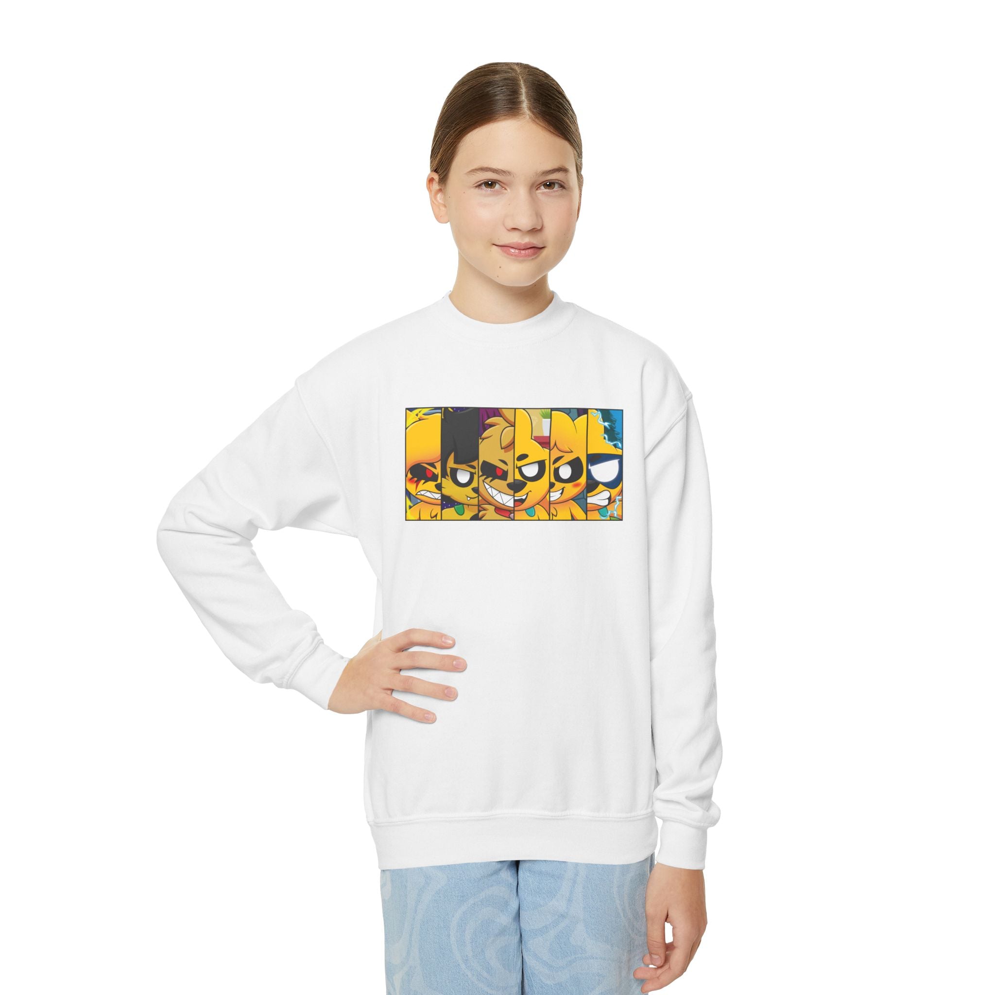 Mikecrack Youth Crewneck Sweatshirt - Official Fan Gear
