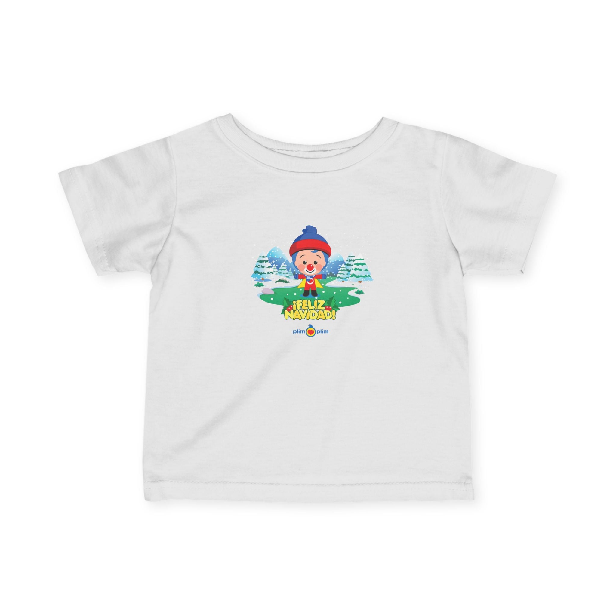 Toddler Christmas Family Fine Jersey Tee - Plim Plim Collection