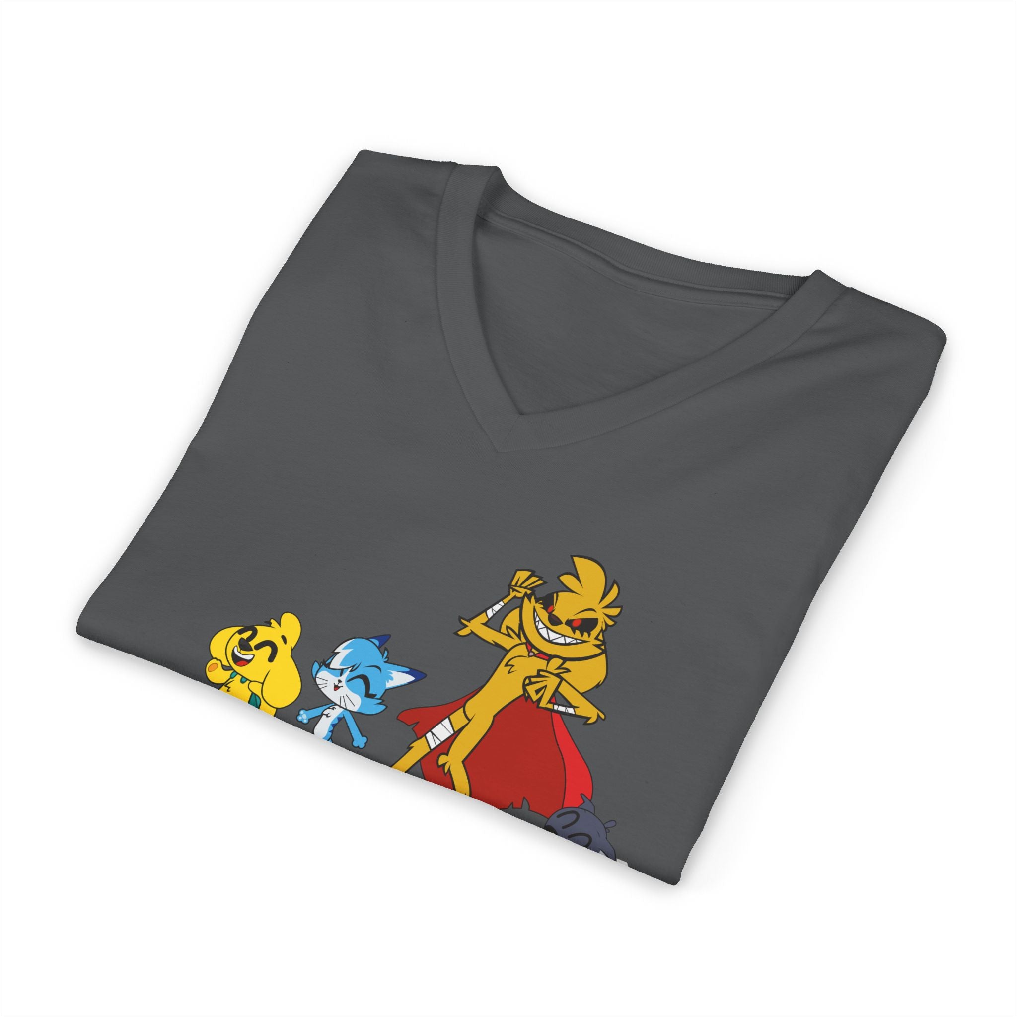 Unisex Jersey Short Sleeve V-Neck Tee
