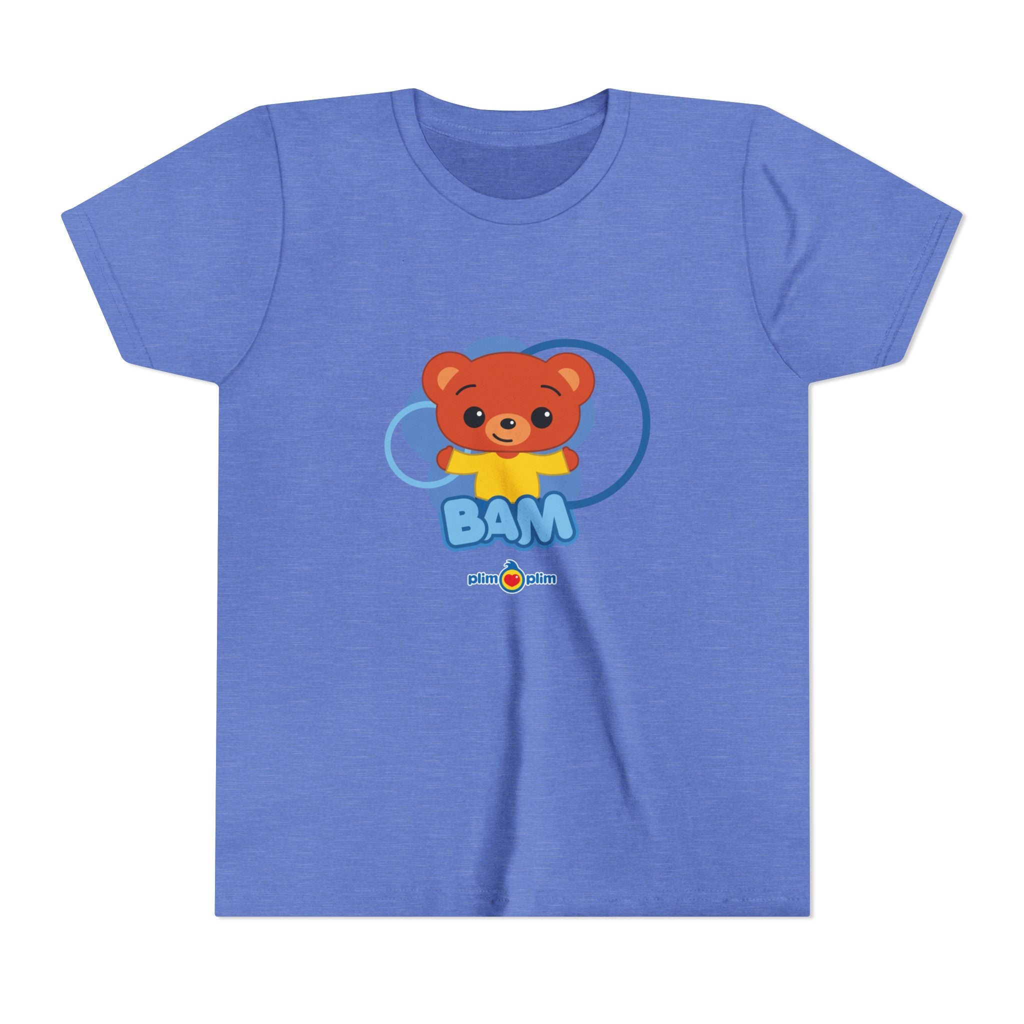 Plim Plim Camiseta Juvenil de Manga Corta Bam