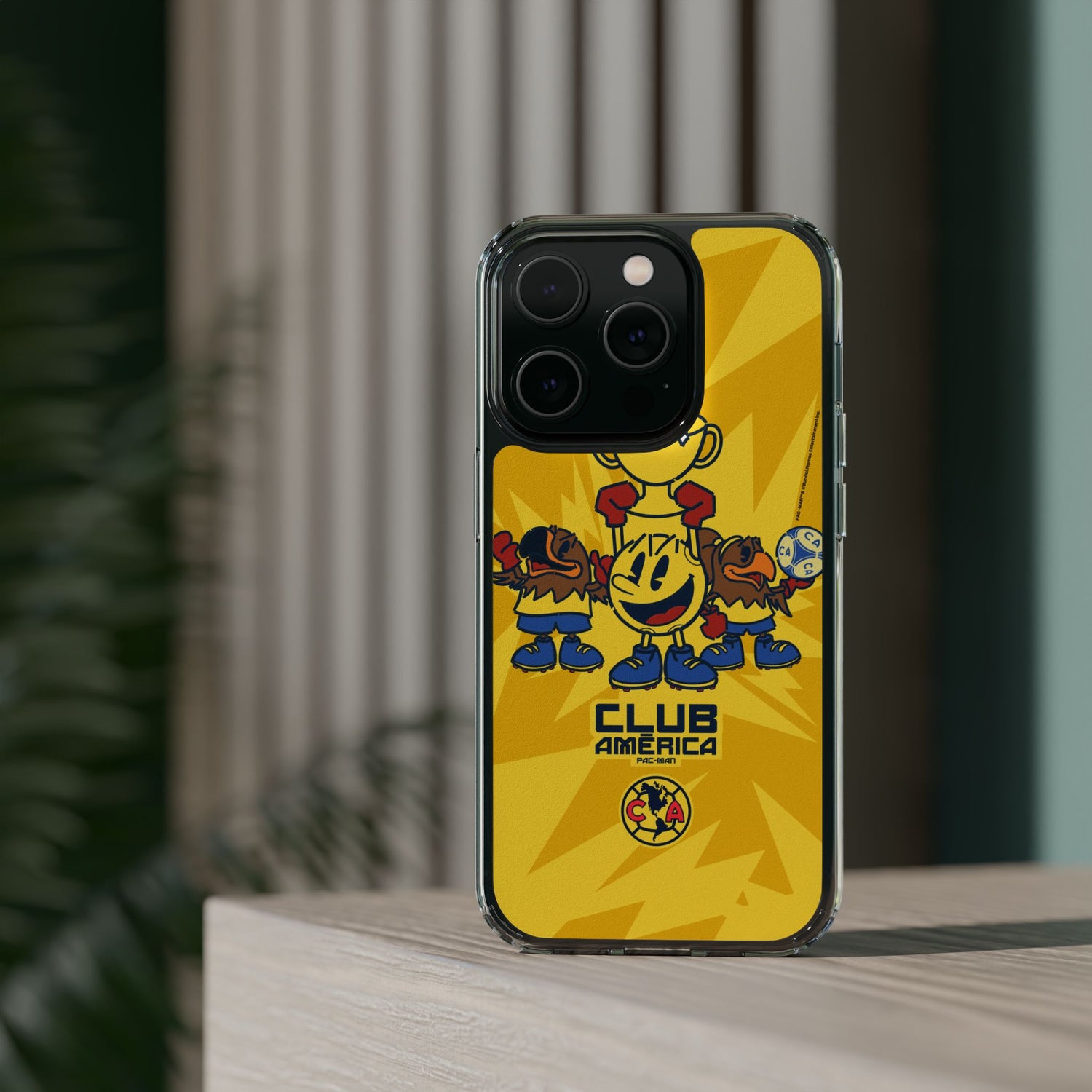 Club América x PAC-MAN – Clear Phone Case