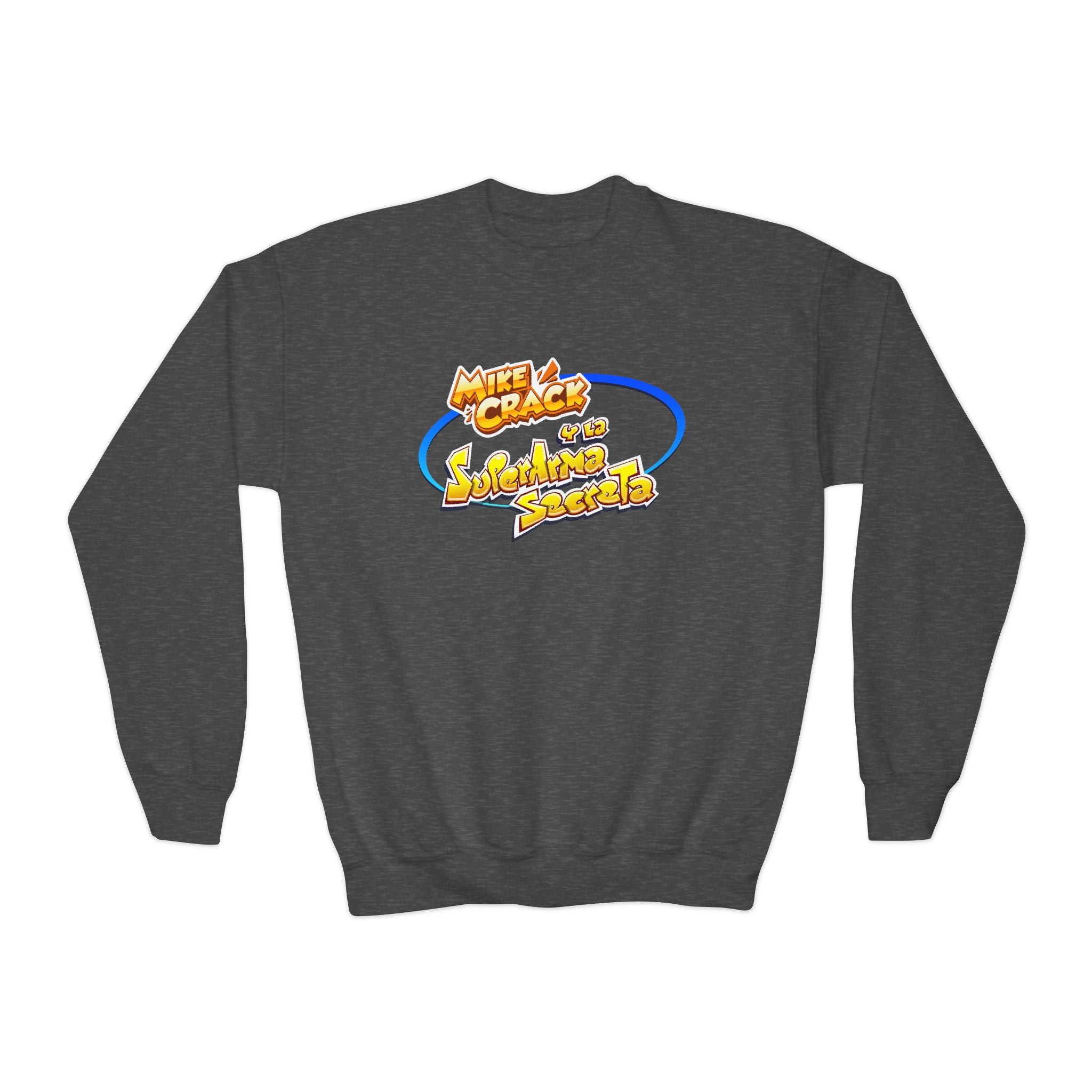 Mikecrack Youth Crew Neck Sweatshirt