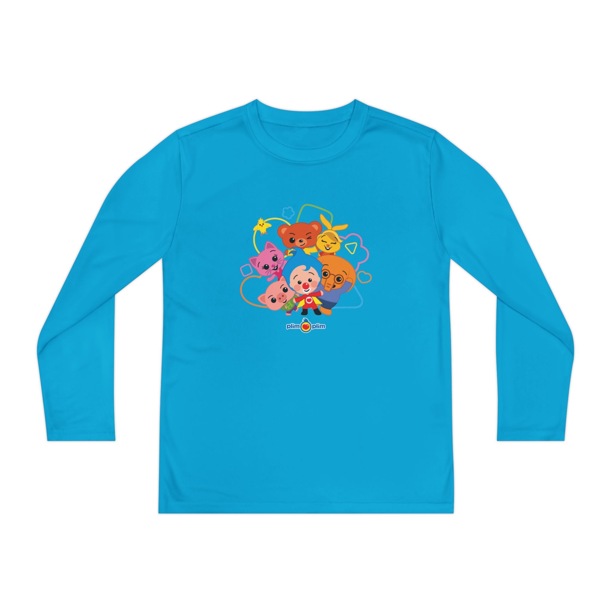 Plim Plim Camiseta Juvenil Manga Larga Amigos