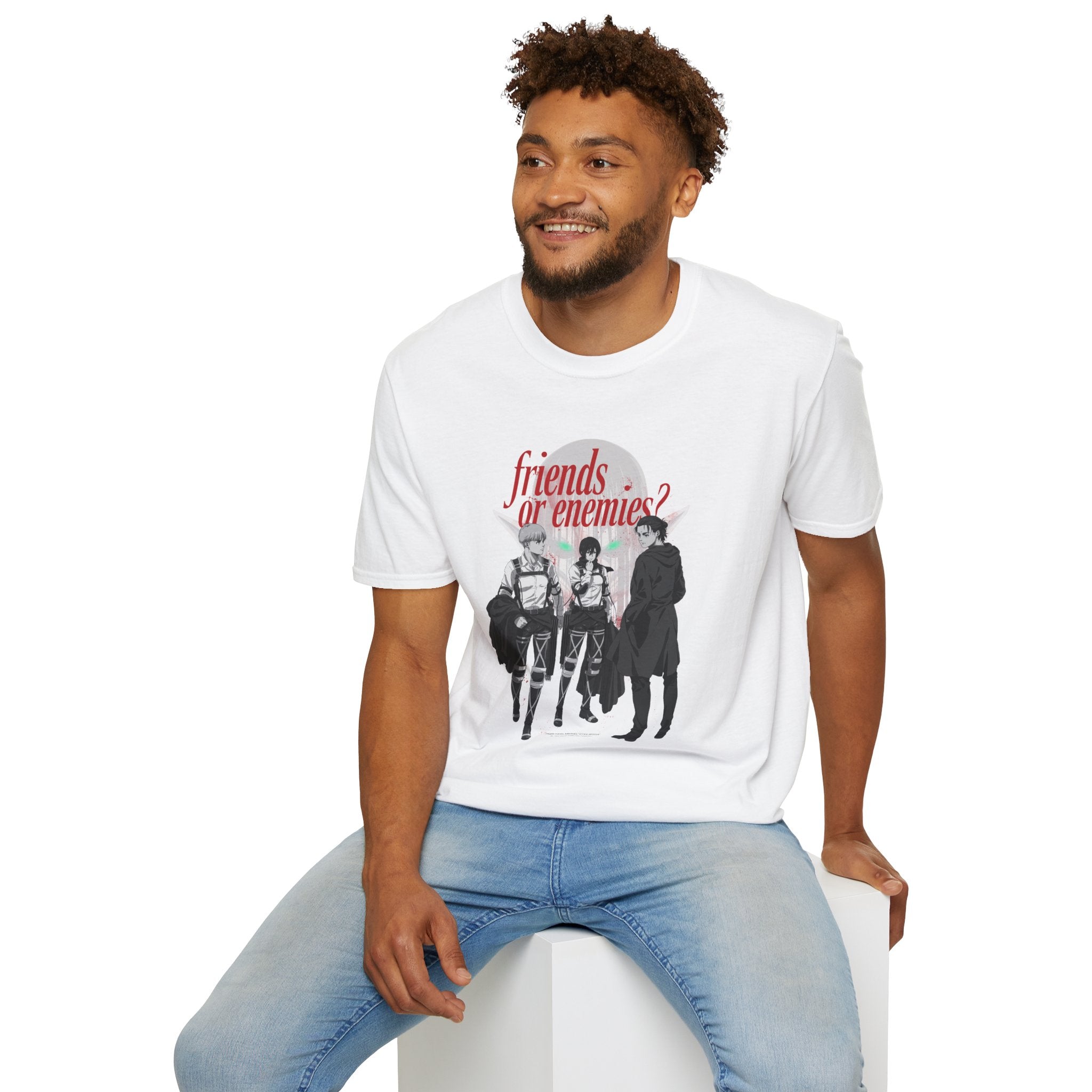 Attack on Titan Final Season - "Friends or Enemies?" T-shirt