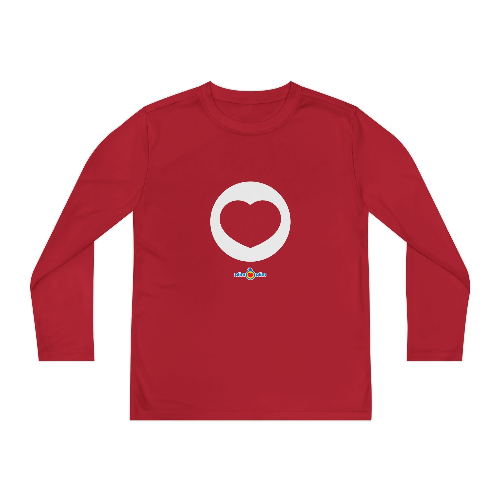 Plim Plim Camiseta Juvenil Manga Larga Corazón