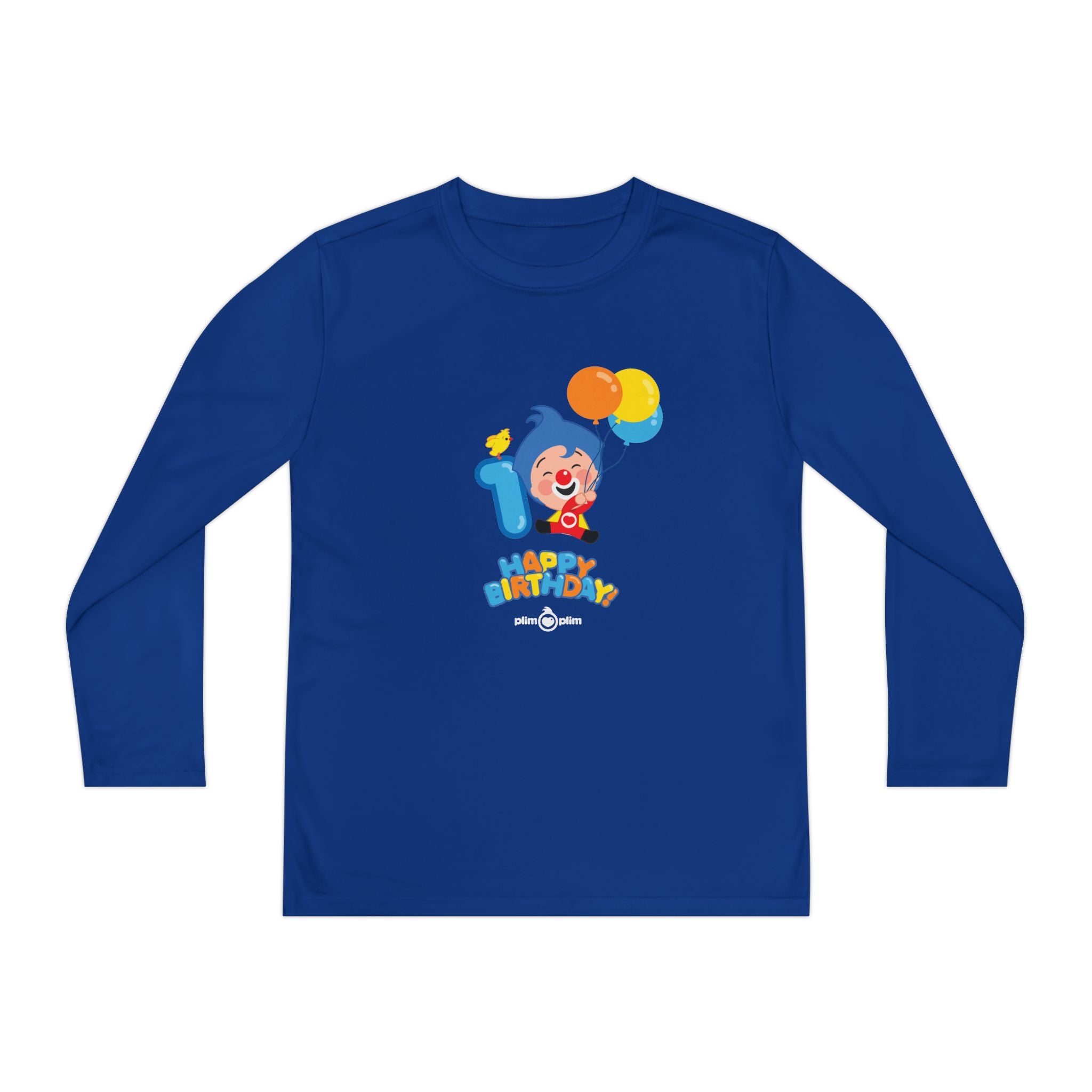 Plim Plim Camiseta Juvenil Manga Larga Cumple 1