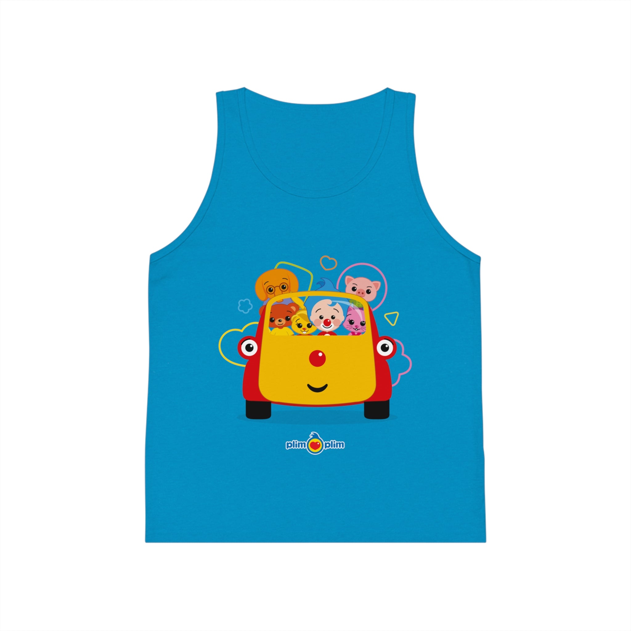 Plim Plim Camiseta de Tirantes de Niños Todos con Tuni