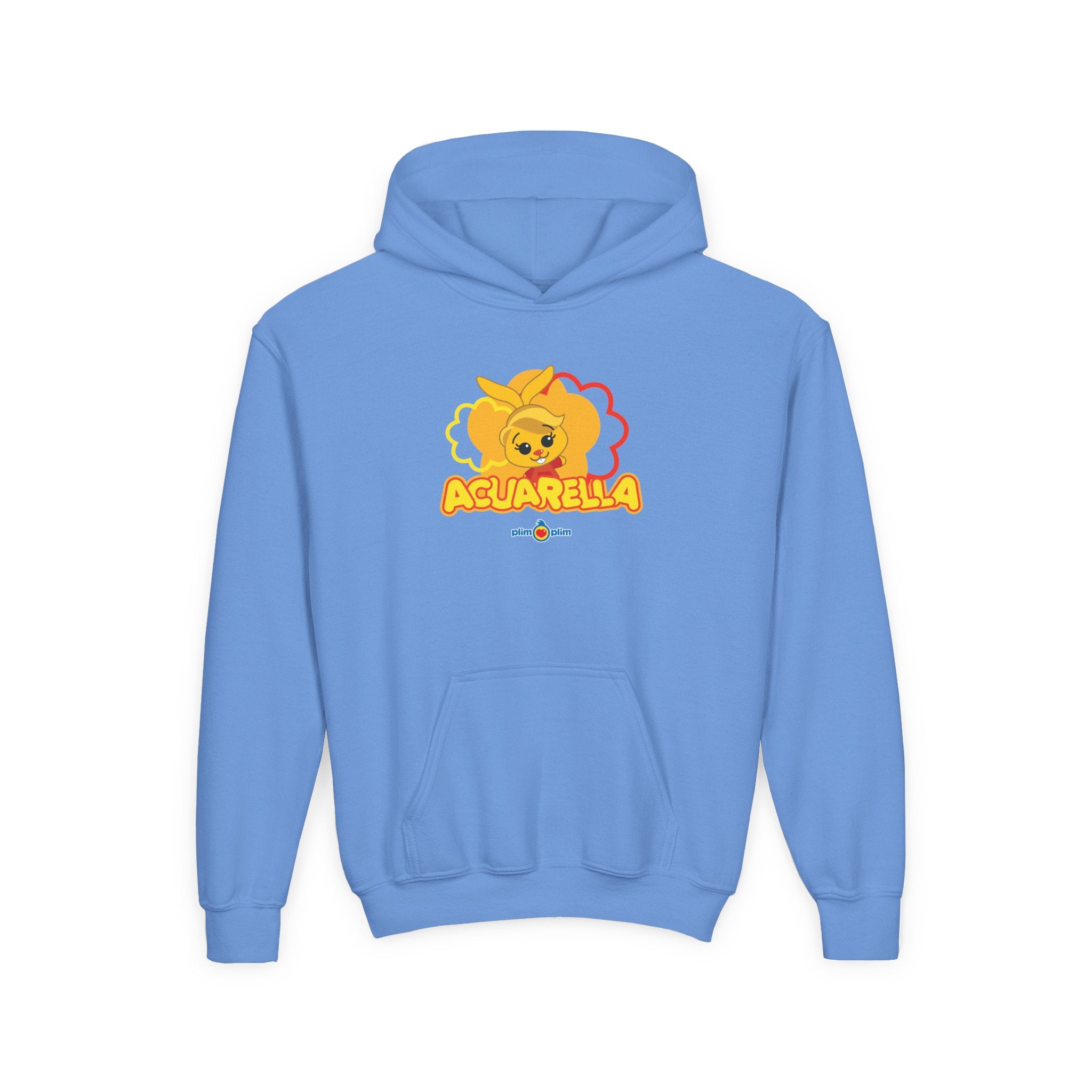 Plim Plim Sudadera de Niños con Capucha Acuarella