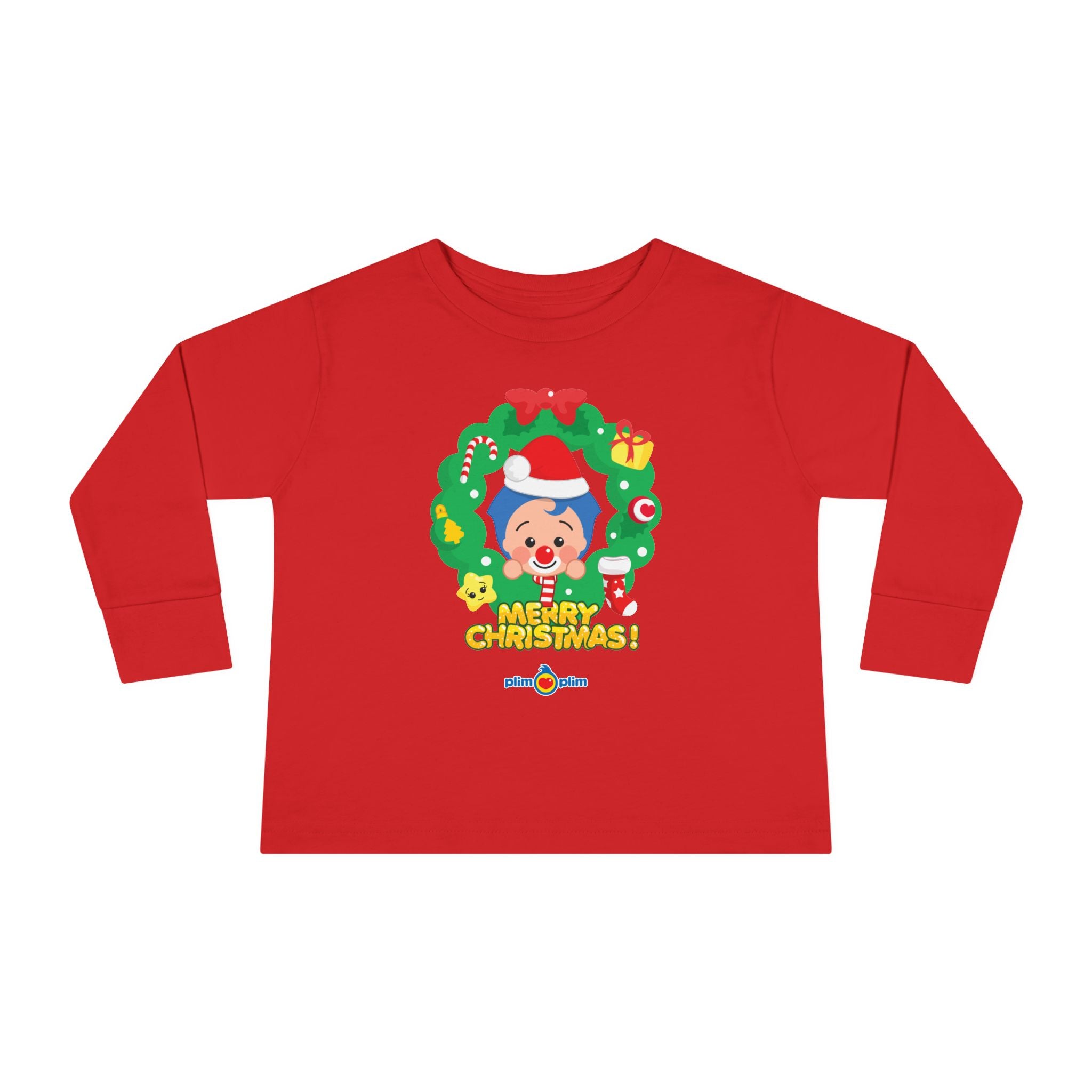 Toddler Christmas Family Long Sleeve Tee - Plim Plim Collection