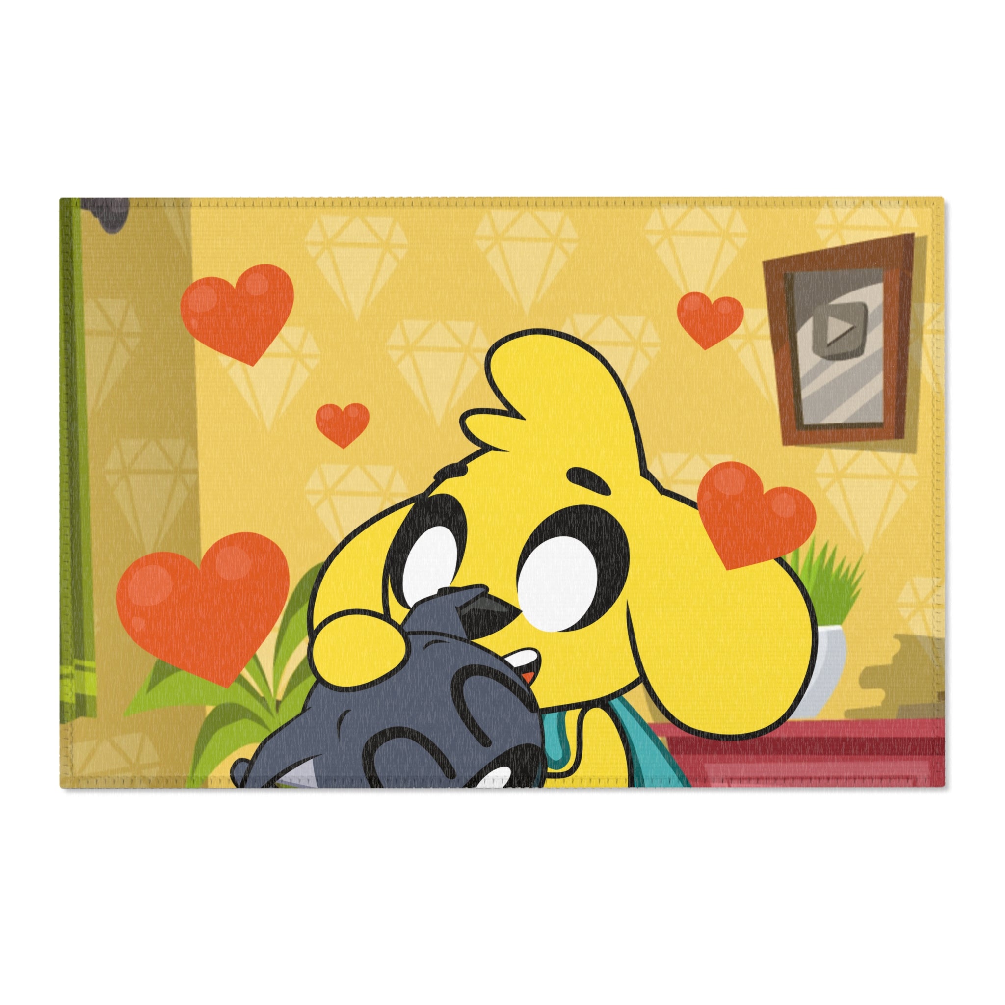 Alfombra decorativa Mikecrack