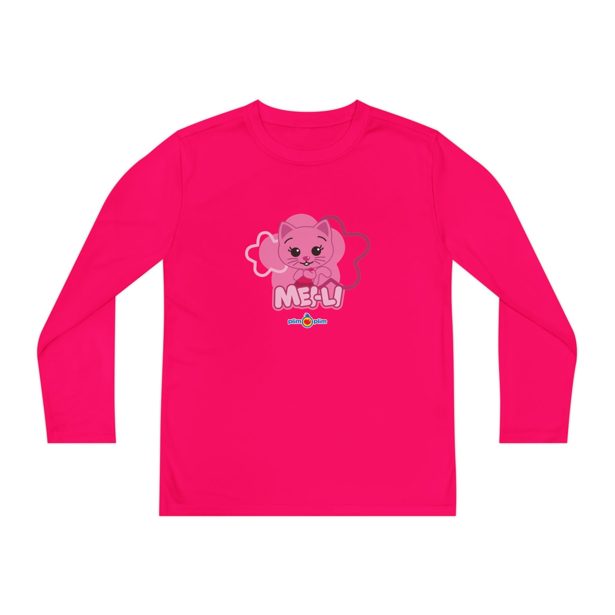 Plim Plim Camiseta Juvenil Manga Larga Mei-Li