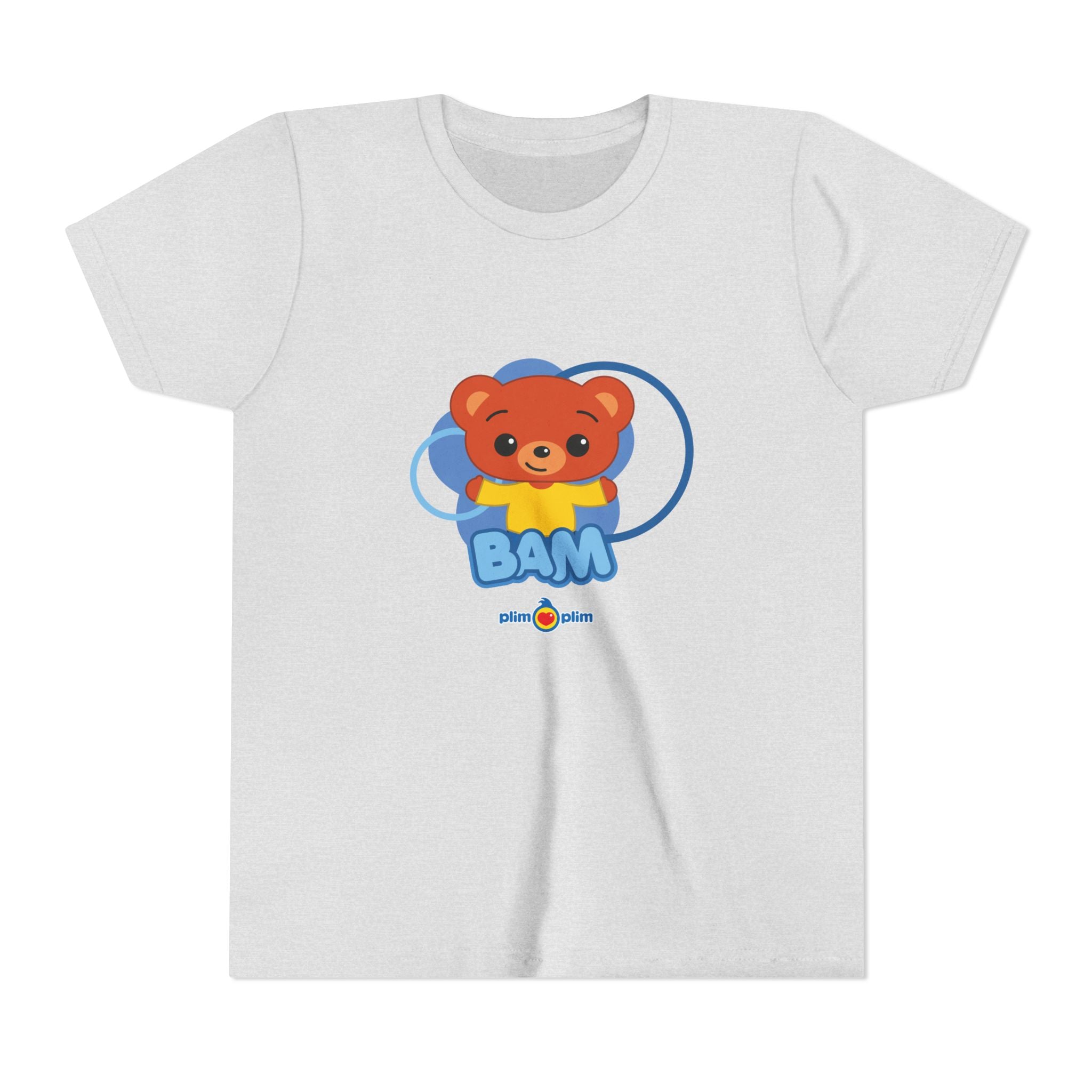 Plim Plim Camiseta Juvenil de Manga Corta Bam